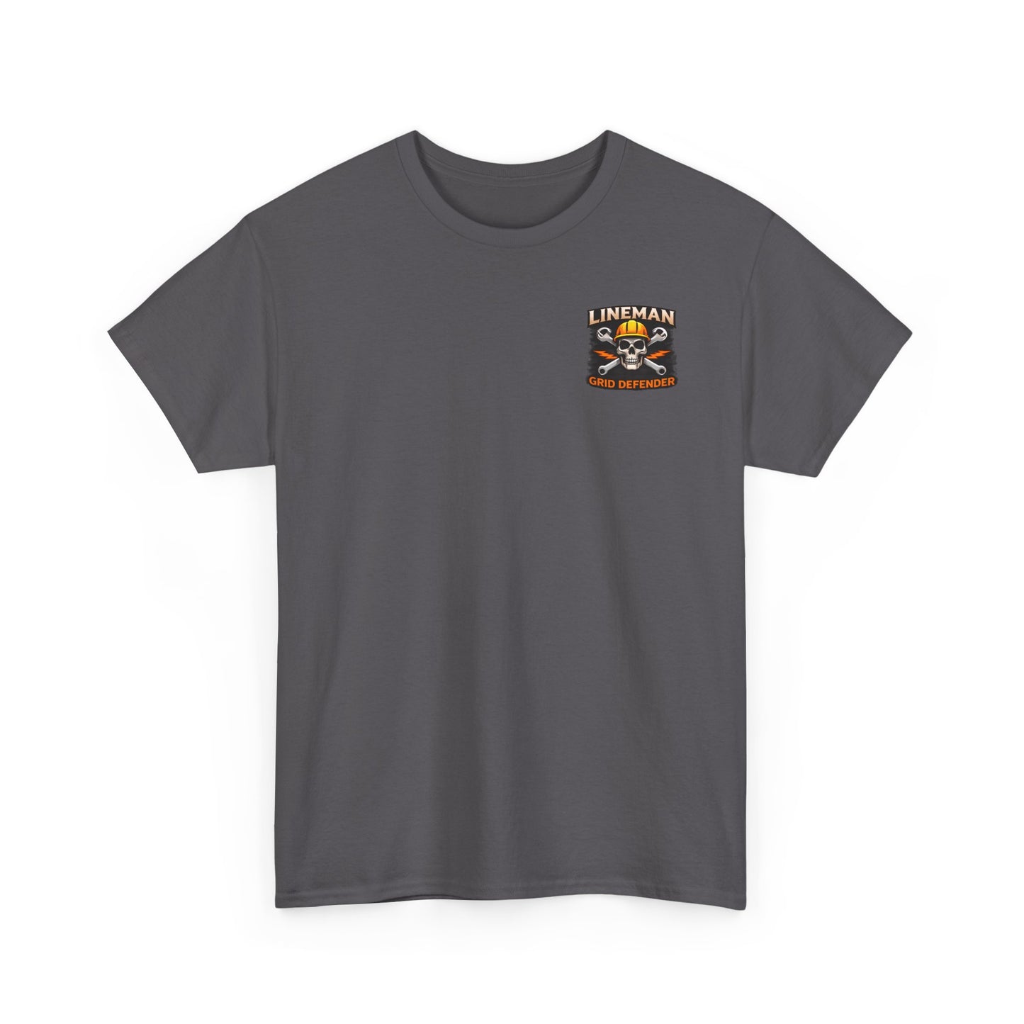 Lineman-Built to work-Born to climb Unisex Heavy Cotton Tee