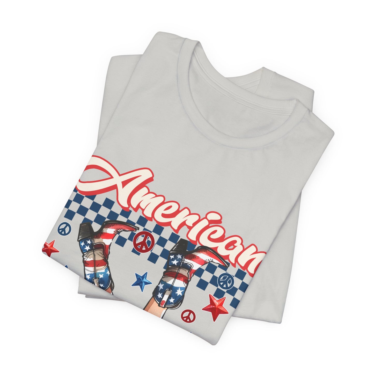 American Sweetheart T-Shirt — Retro Patriotic 4th of July Tee