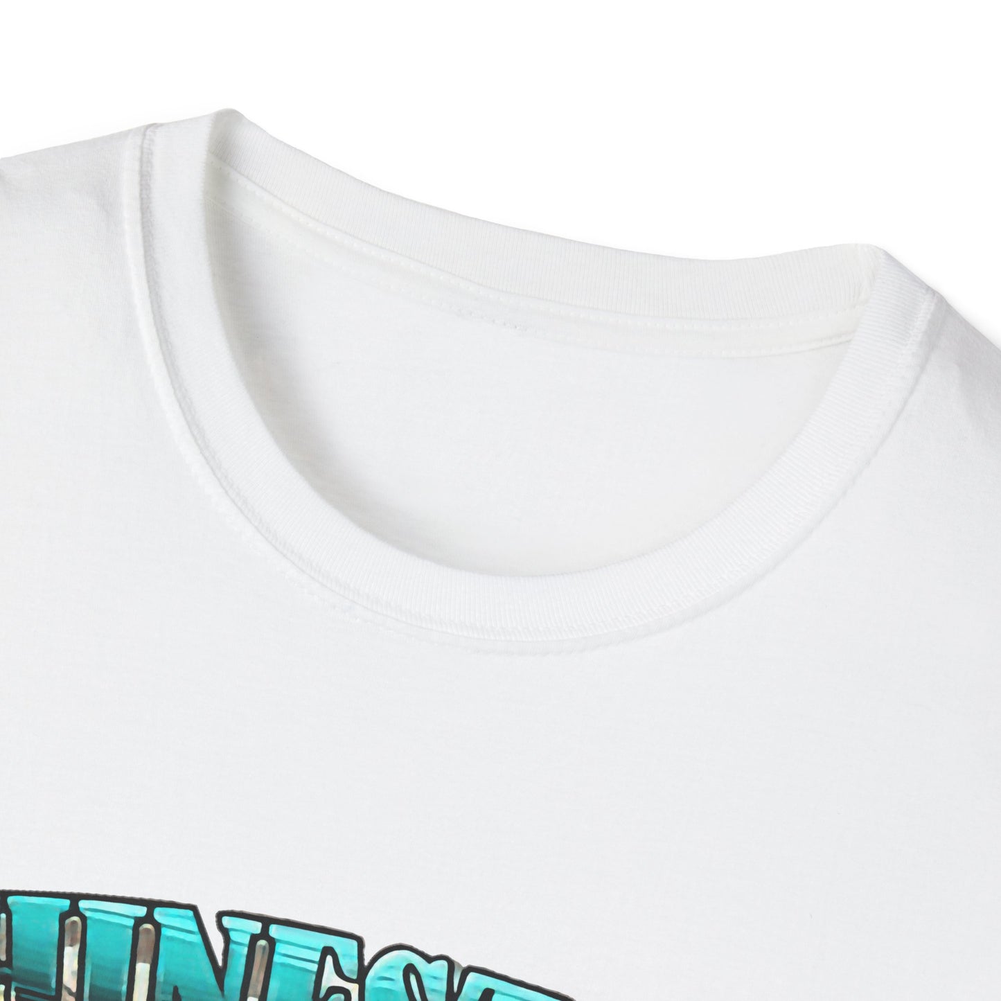 Rhinestone Cowgirl Tee – Turquoise Cowboy Hat on Leopard Print