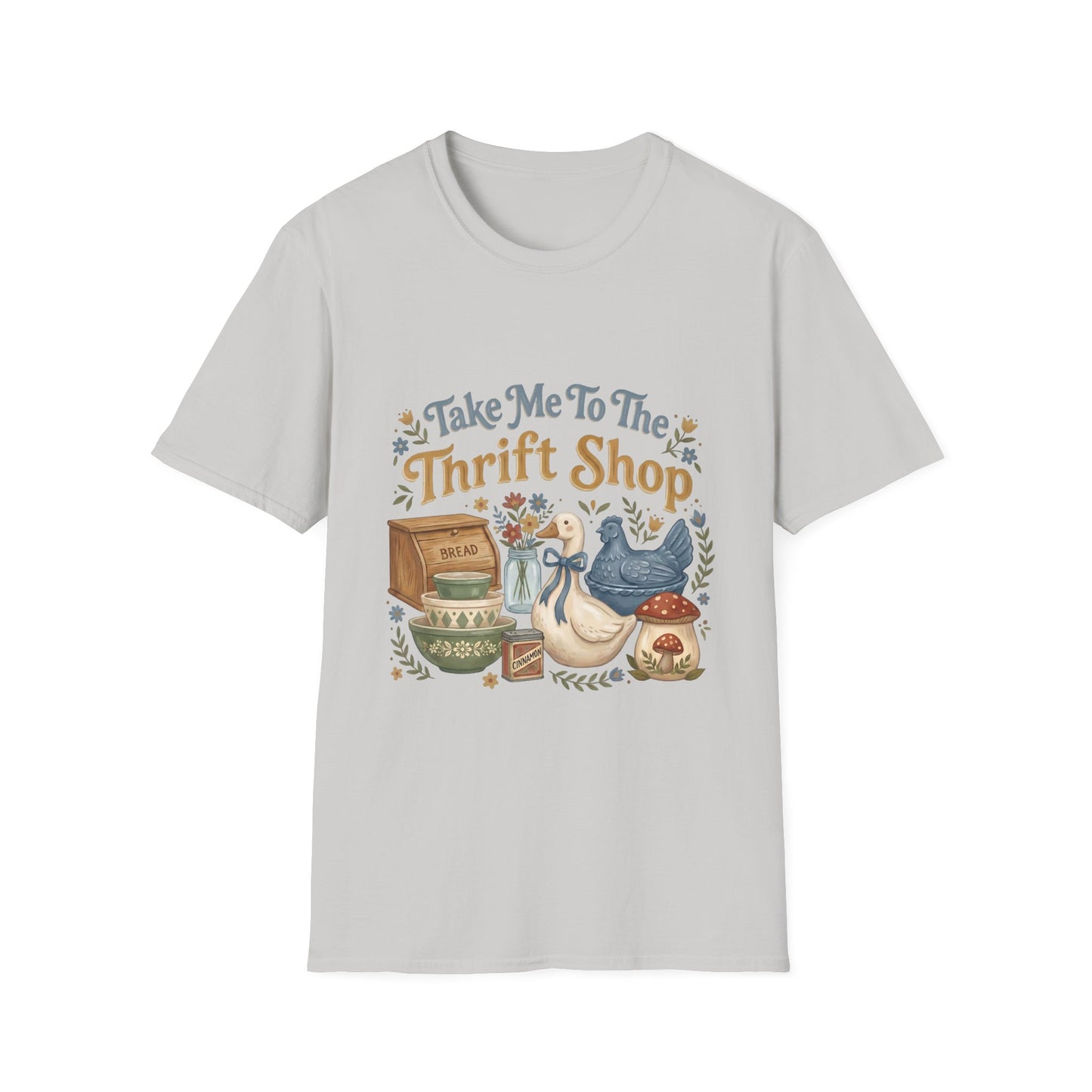 Take Me To The Thrift Shop T-Shirt – Vintage Thrifting Graphic Tee