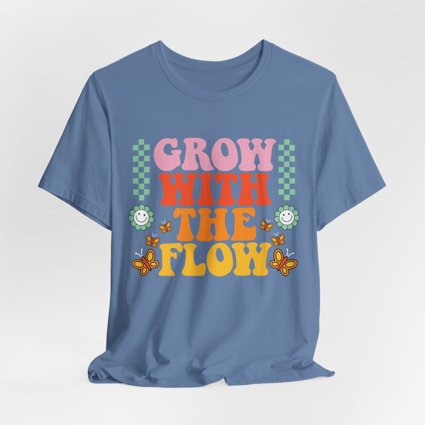 Grow With The Flow Retro Floral T-Shirt