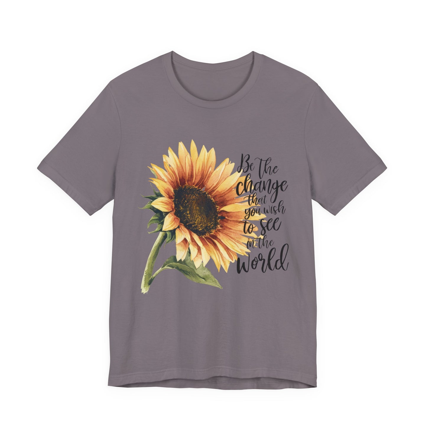 Sunflower "Be the Change" T‑Shirt