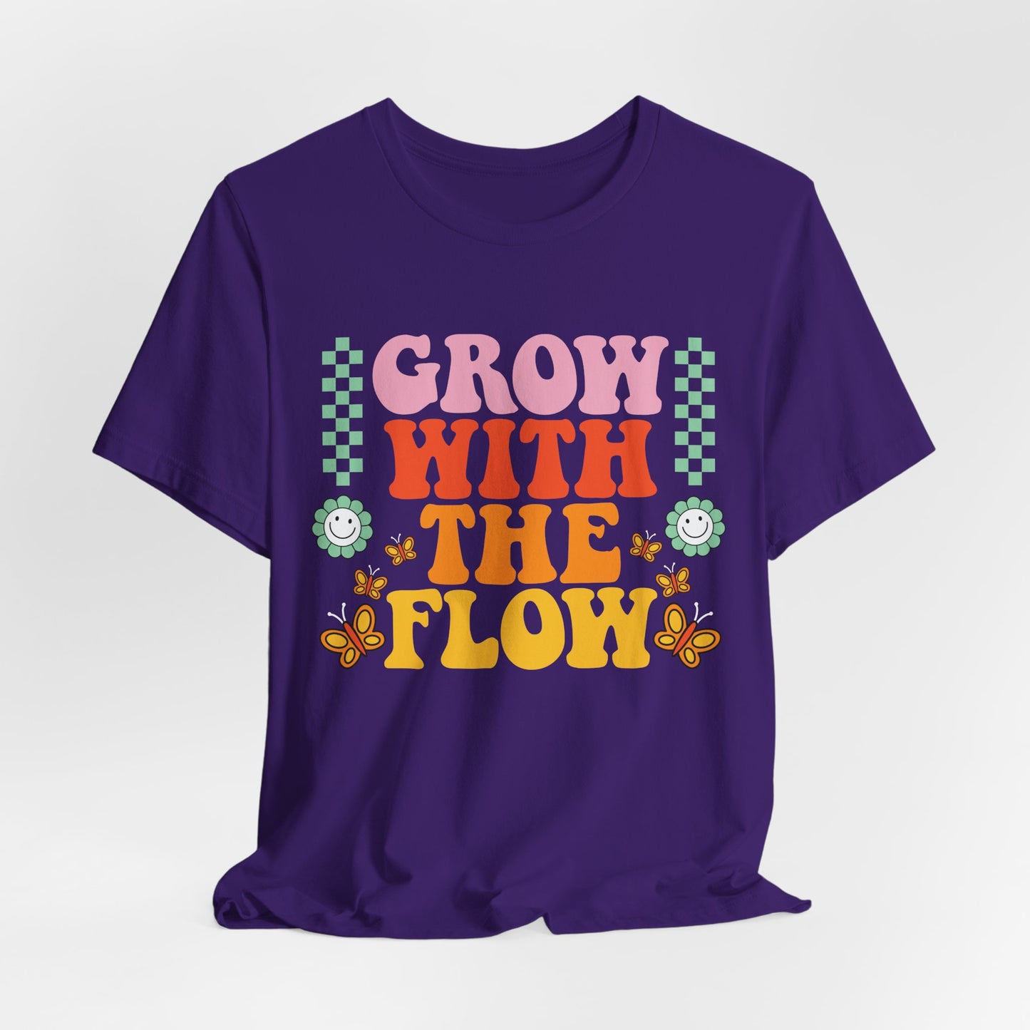 Grow With The Flow Retro Floral T-Shirt