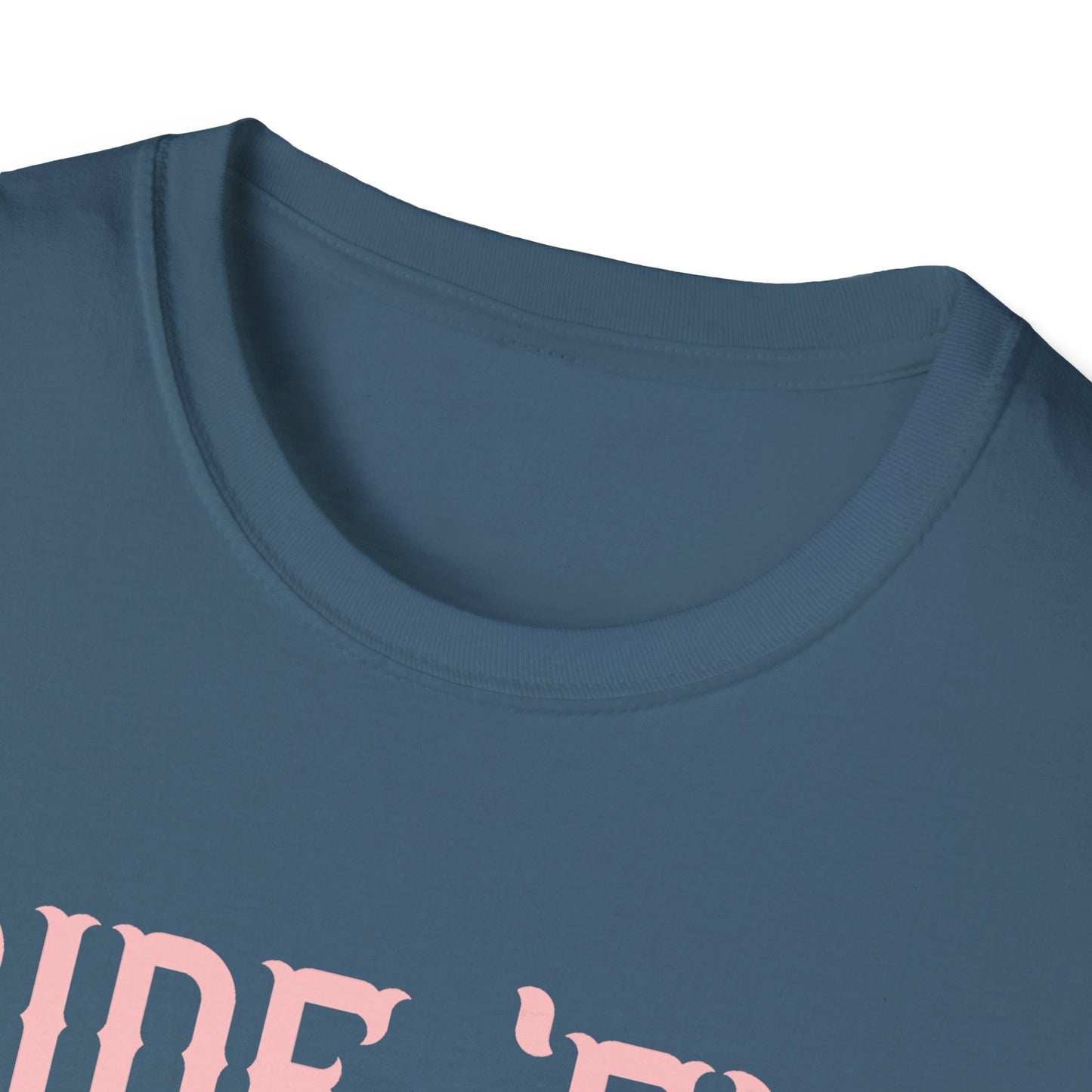 Ride 'Em Cowgirl T-Shirt — Pink Cowboy Hat Graphic Tee