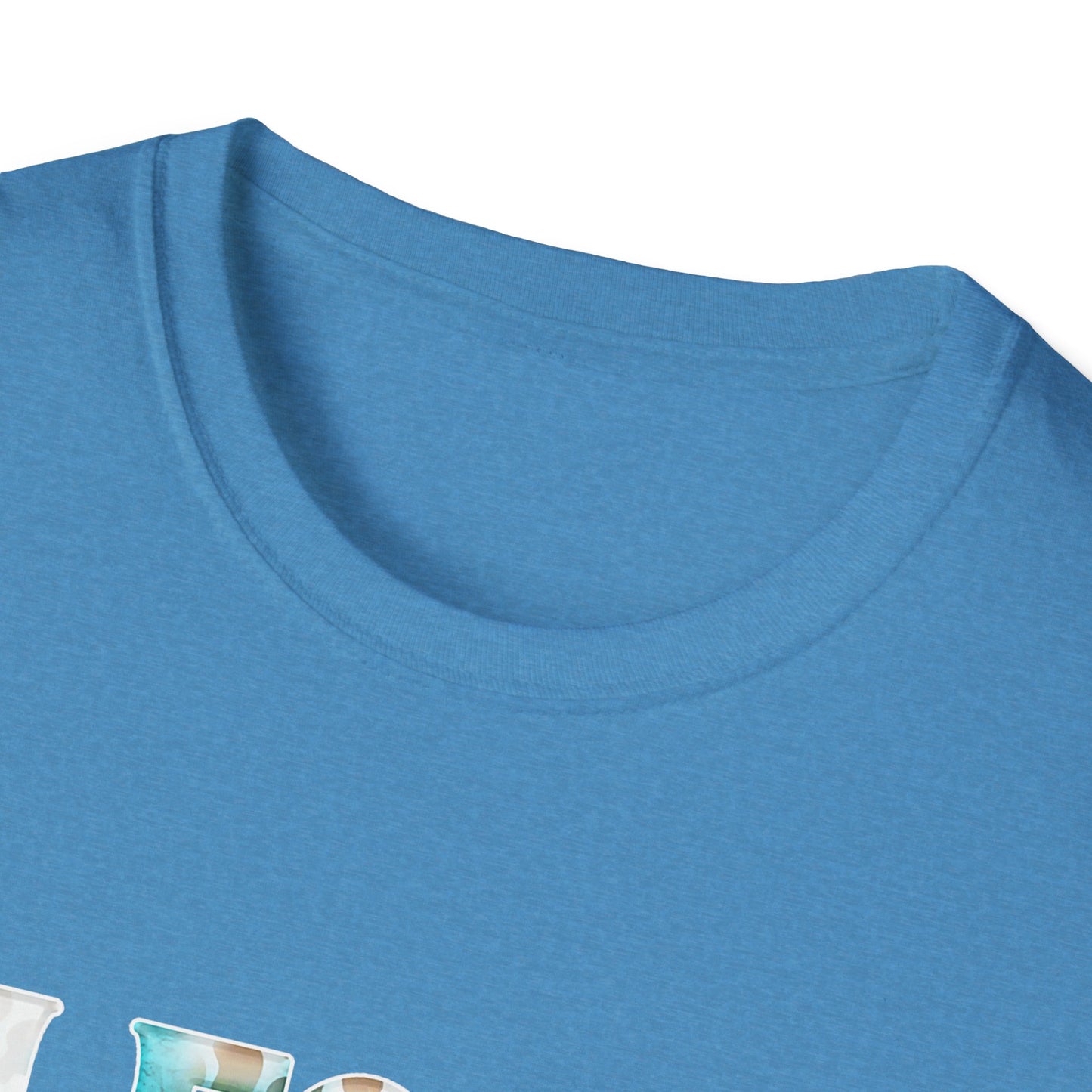 Blessed Mama T-Shirt — Floral Highland Cow Mother's Day Tee