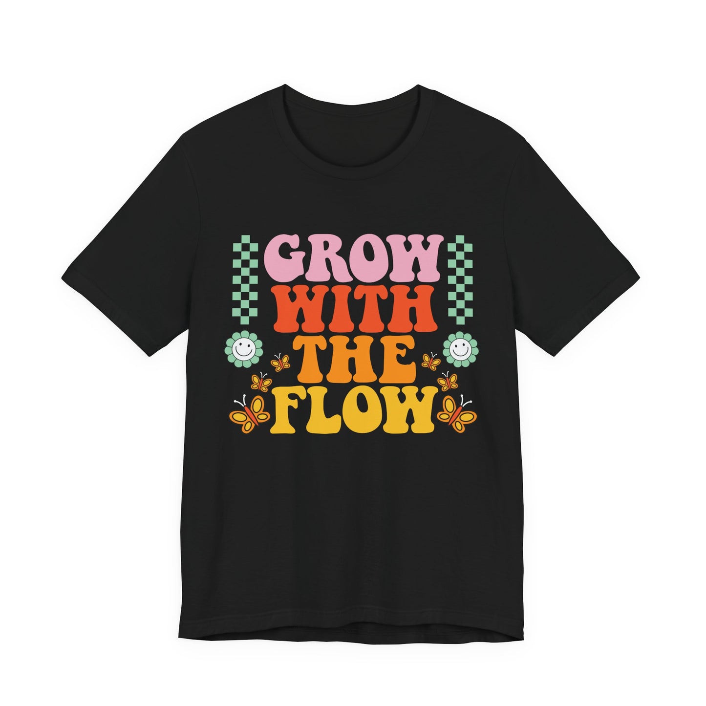 Grow With The Flow Retro Floral T-Shirt