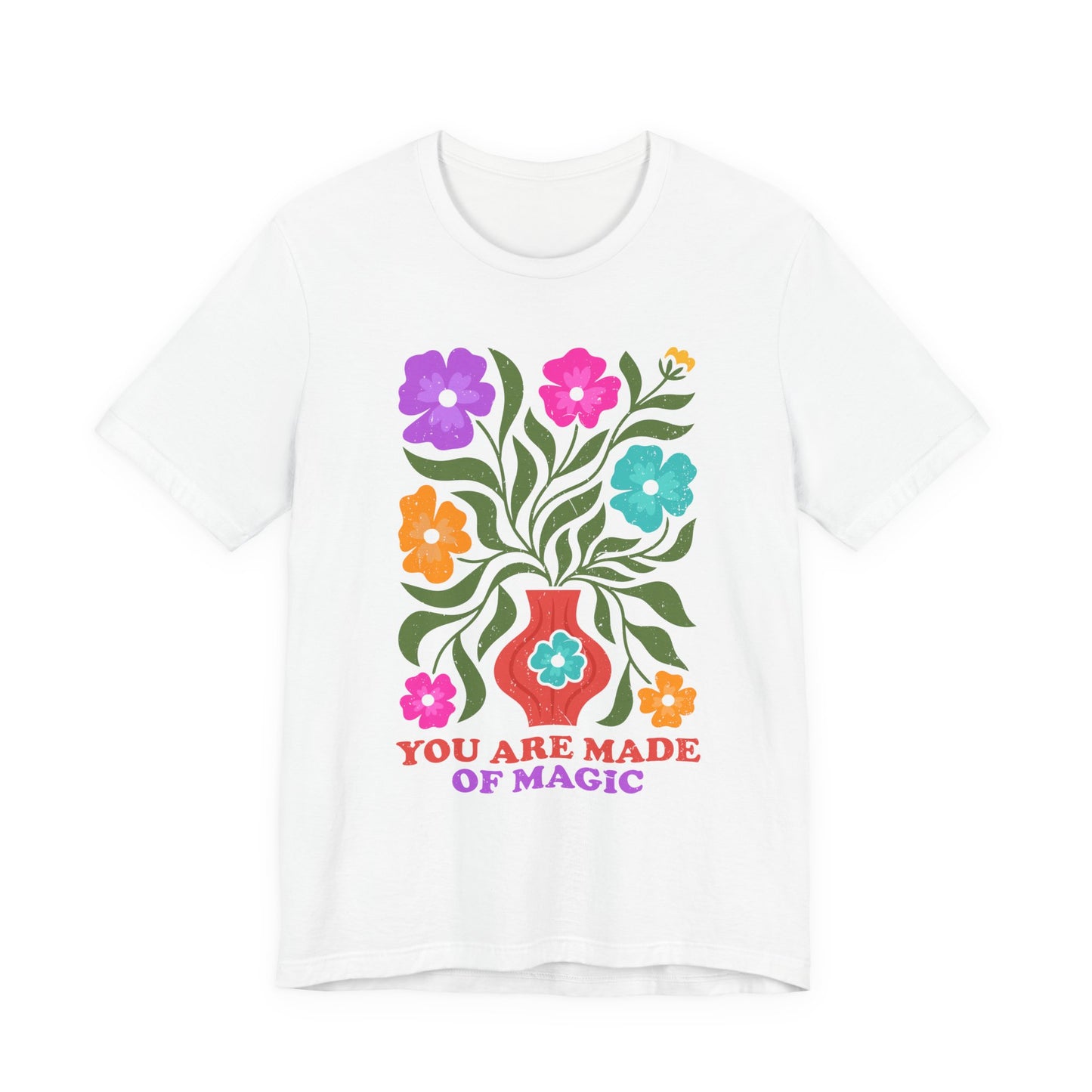 Floral 'You Are Made of Magic' Tee