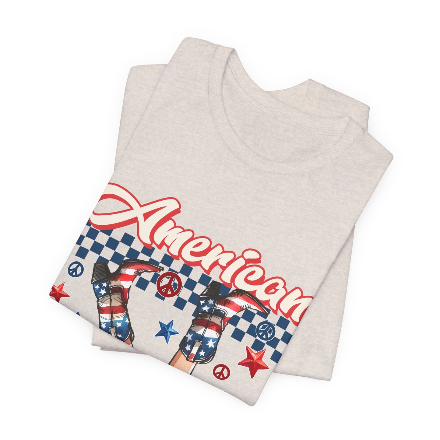 American Sweetheart T-Shirt — Retro Patriotic 4th of July Tee