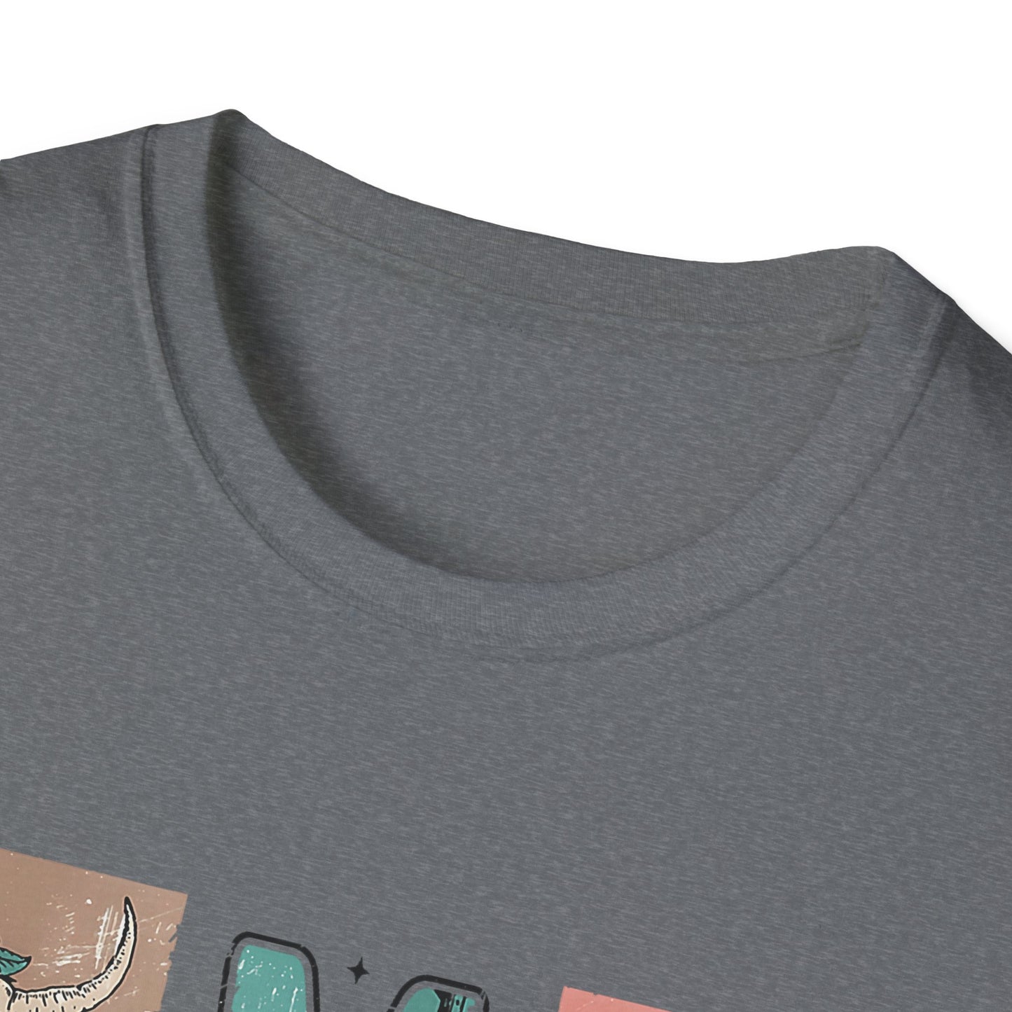 Mama Western Graphic T-Shirt — Cowgirl Boots, Hat & Floral Block Design
