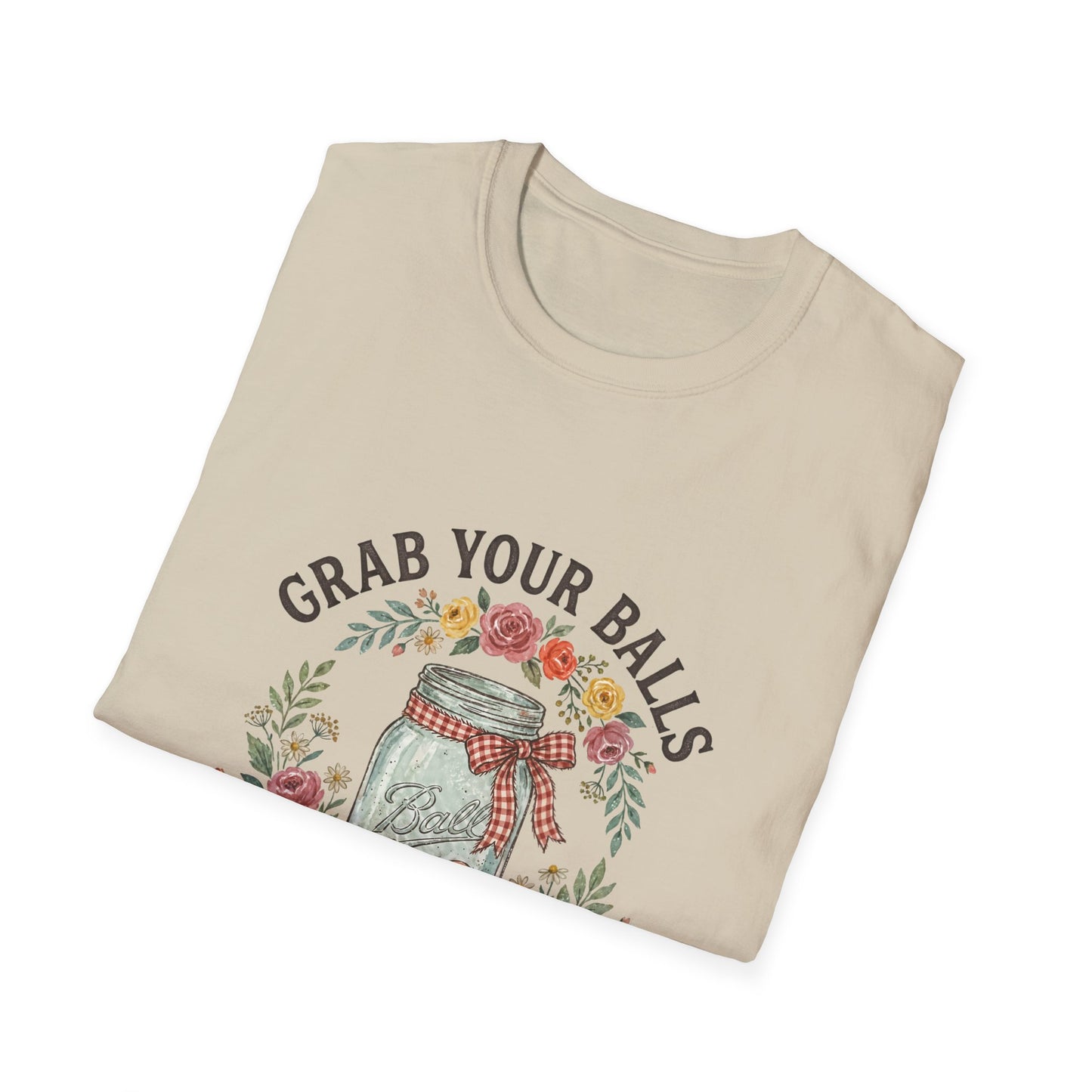 Grab Your Balls Mason Jar Canning T-Shirt — It's Canning Season Vintage Kitchen Tee