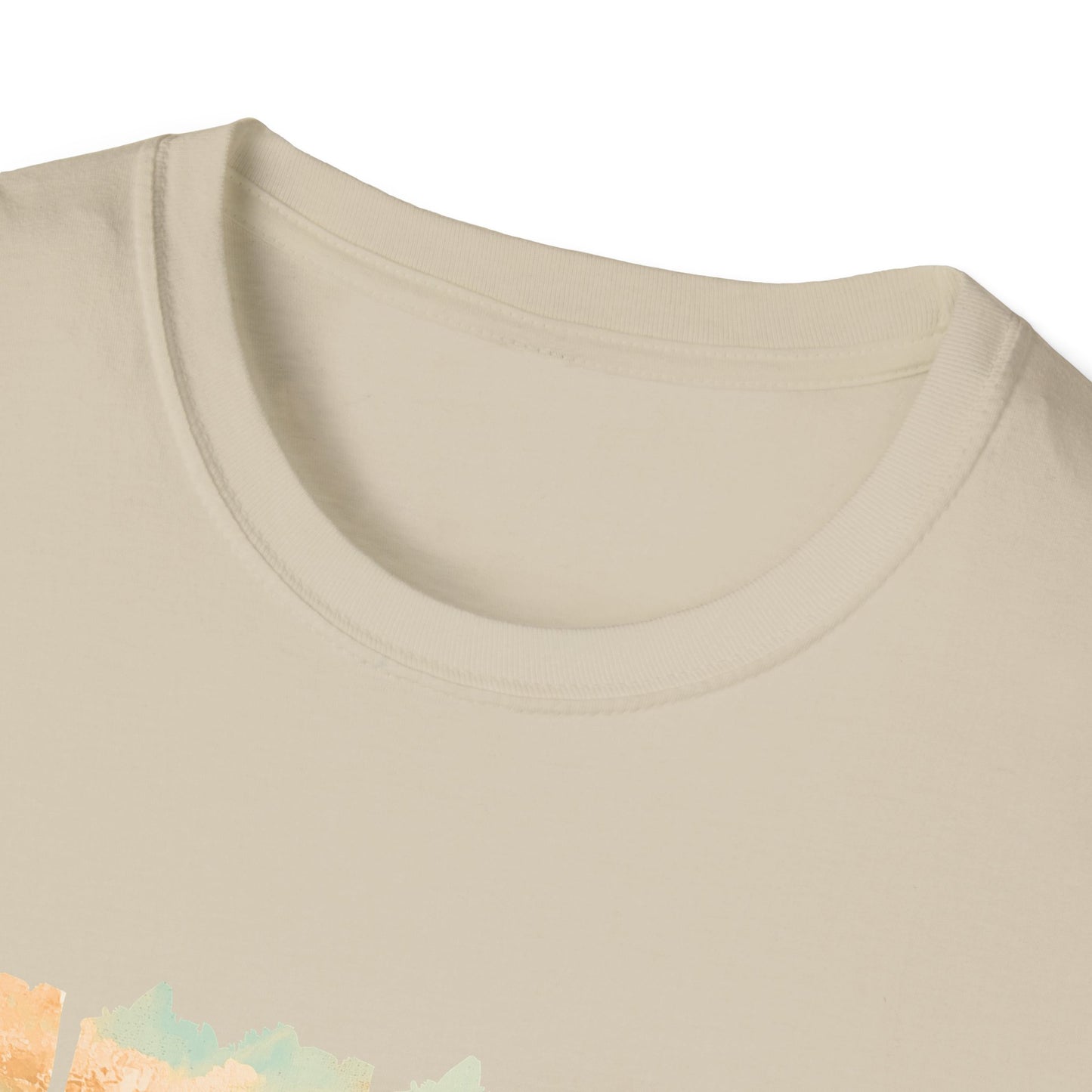Mountain Meadow Vintage Graphic T-Shirt — Live Wild Scenic Nature Tee