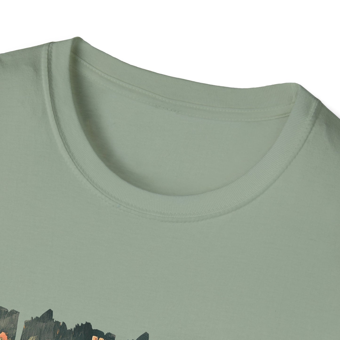 Floral Wooden Cross T-Shirt — Roses & Faith Christian Graphic Tee