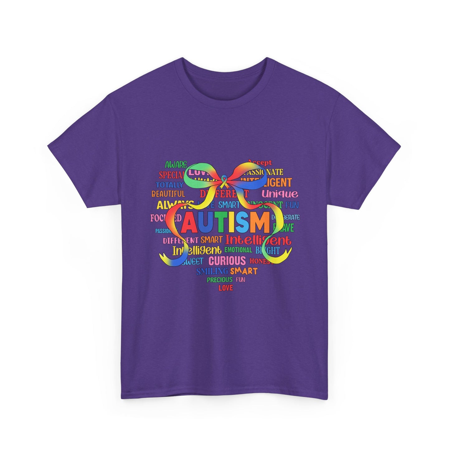 Autism Awareness Puzzle Heart T-Shirt – Colorful Support & Acceptance Tee