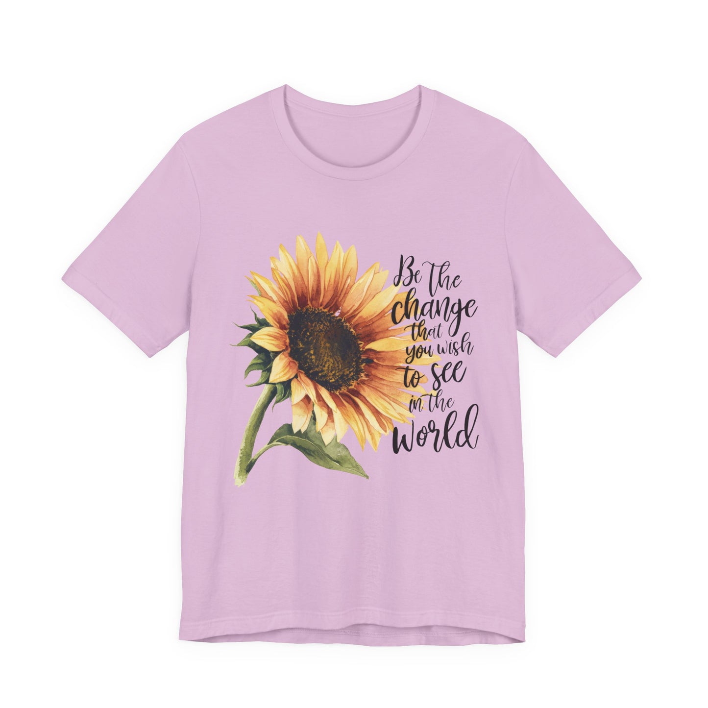 Sunflower "Be the Change" T‑Shirt