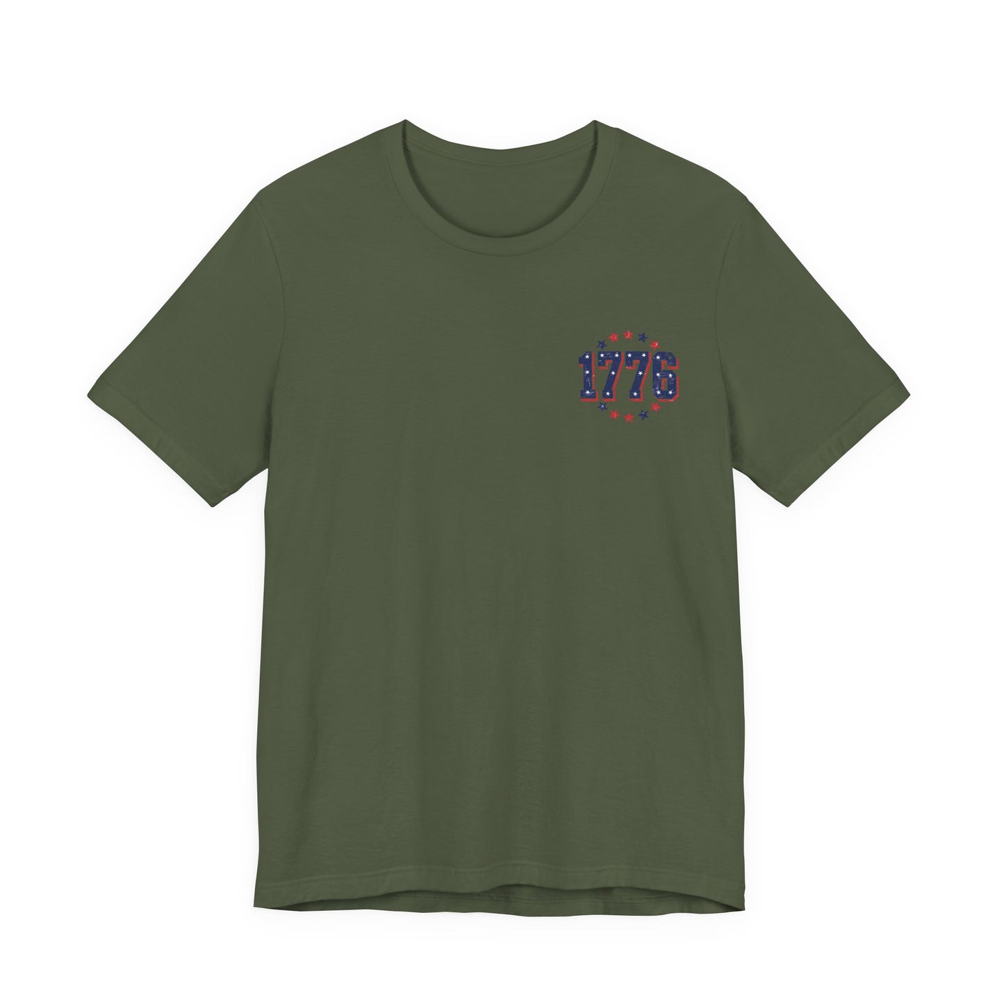 America 1776 Eagle T‑Shirt — Land of the Free, Home of the Brave