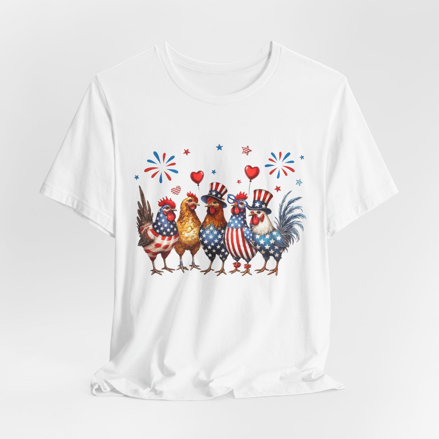 Chicken Patriotic Tee
