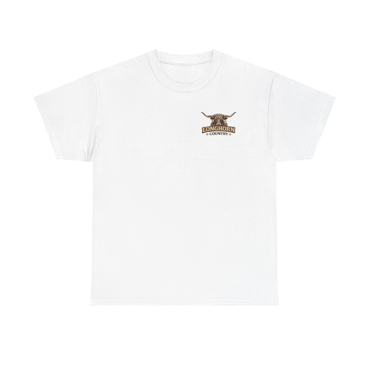 Longhorn Country Tee — Western Bull Graphic T-Shirt