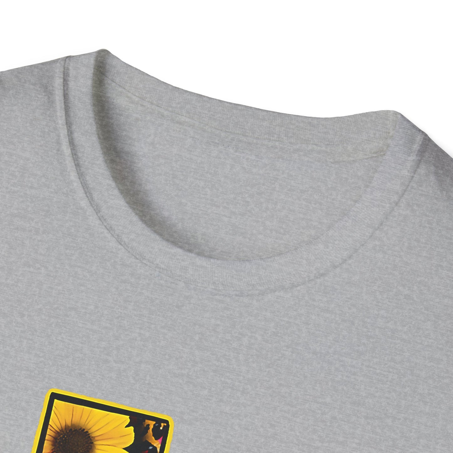 Texas Sunflower State T-Shirt — Floral Texas Map Graphic