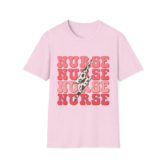 Nurse T-Shirt – Retro Pink Medical Gift for Nurses