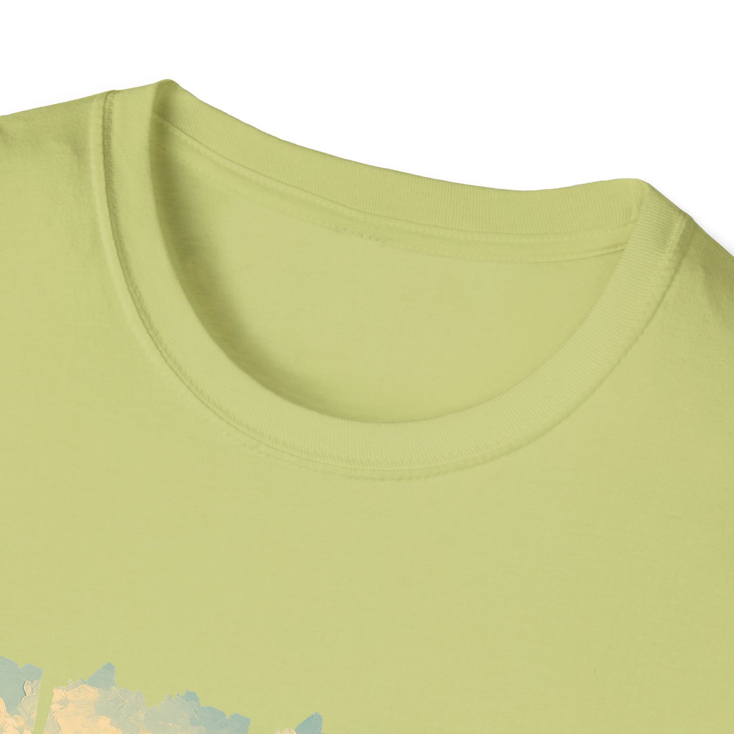 Mountain Meadow T-Shirt — Scenic Landscape Panel Tee