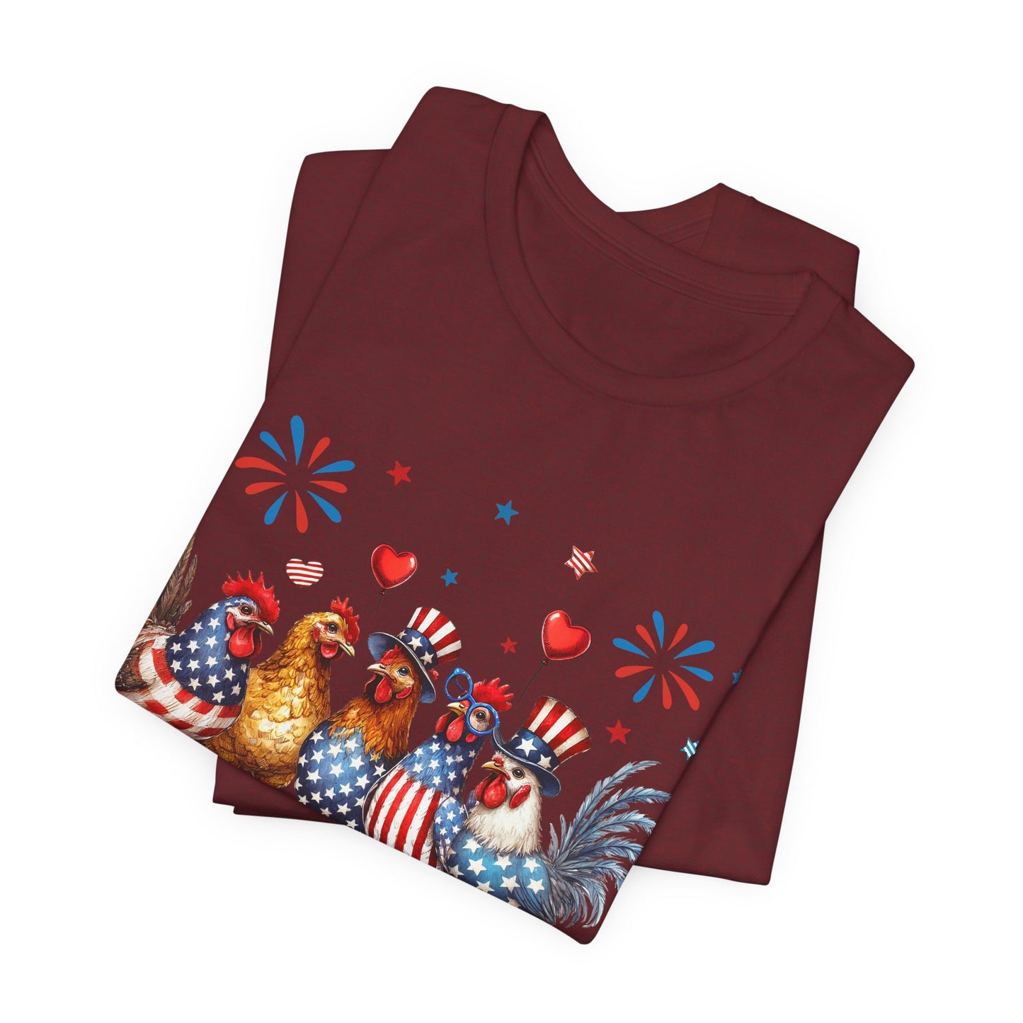 Chicken Patriotic Tee