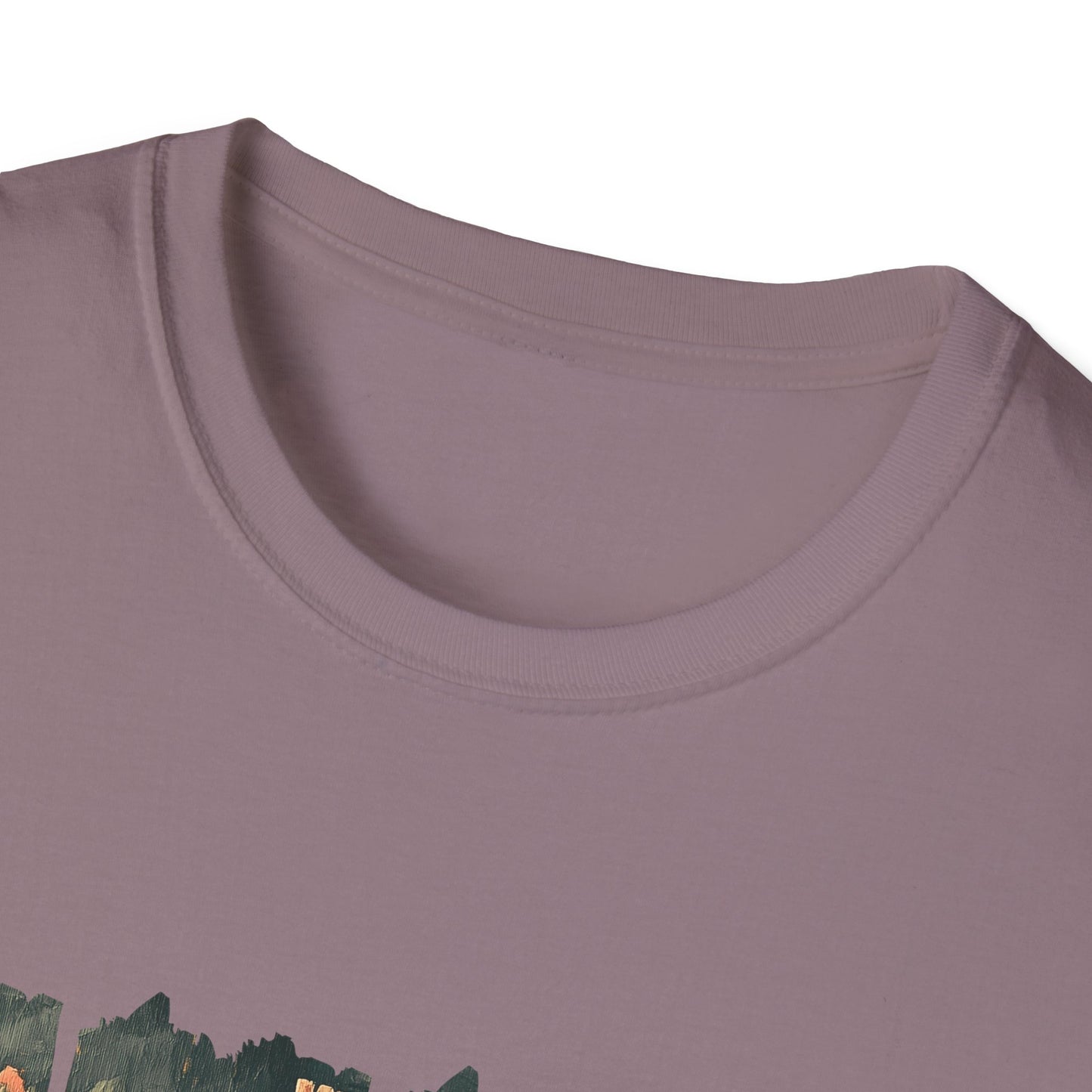Floral Wooden Cross T-Shirt — Roses & Faith Christian Graphic Tee
