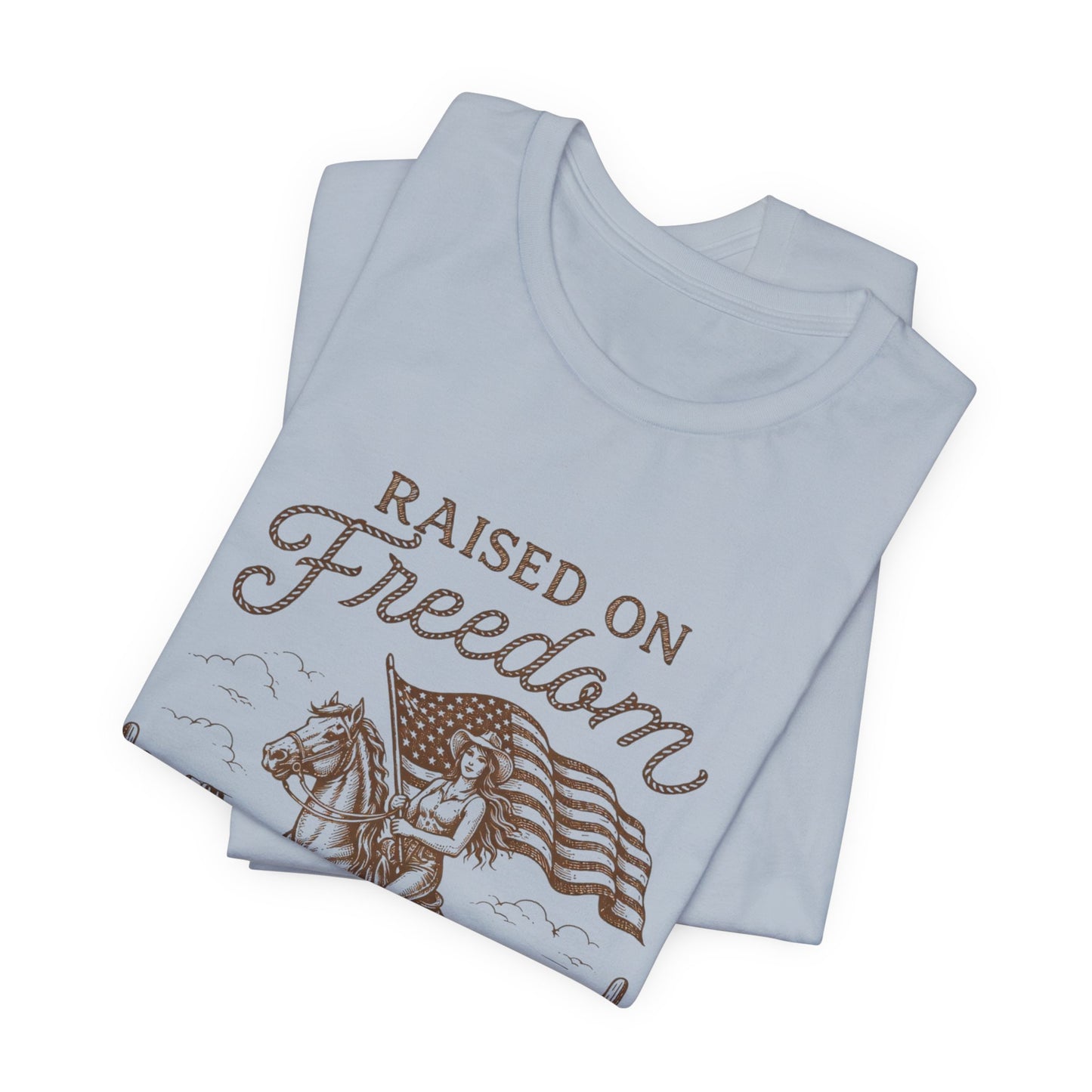 Raised on Freedom Western Tee