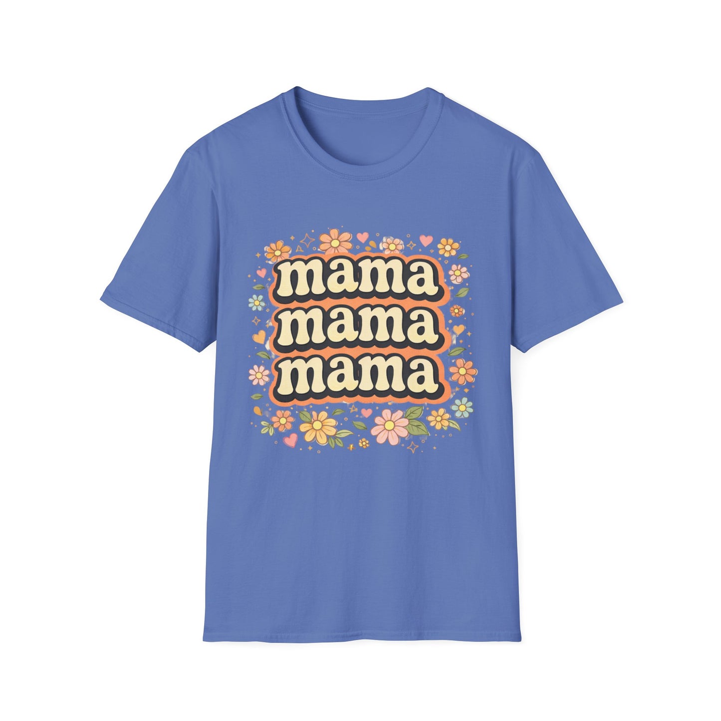 Mama Floral T‑Shirt — Retro Flower Mother's Day Tee