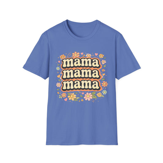 Mama Floral T‑Shirt — Retro Flower Mother's Day Tee