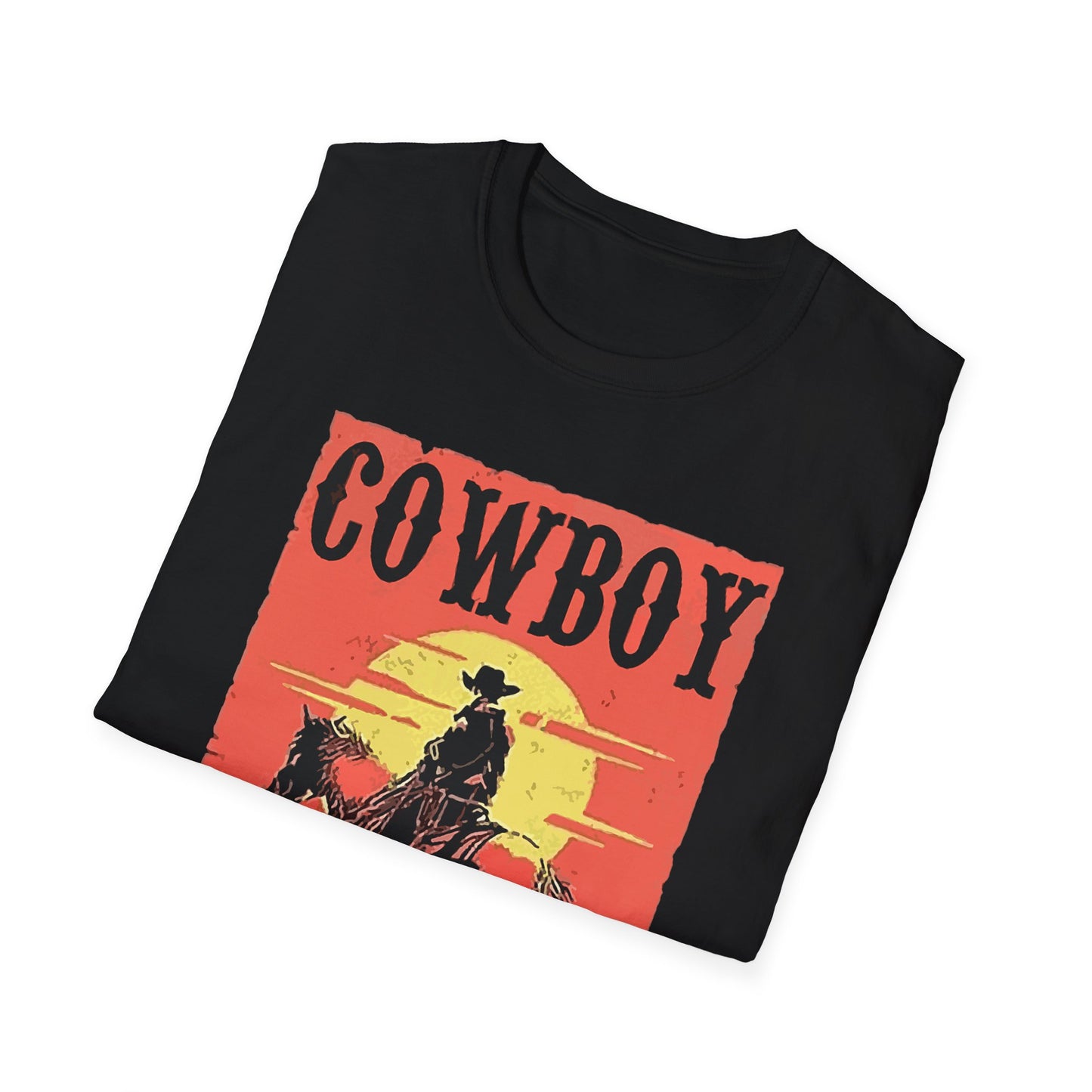 Cowboy Take Me Away T-Shirt — Vintage Sunset Western Tee