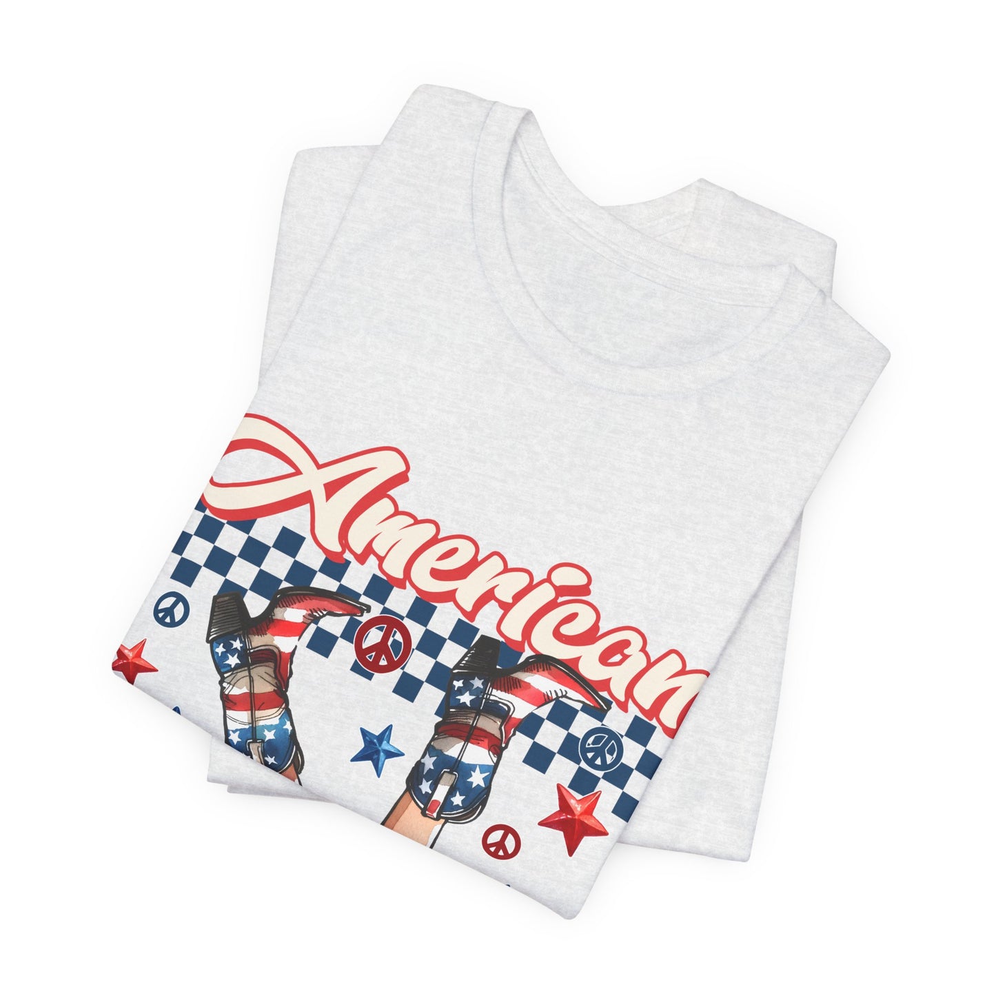 American Sweetheart T-Shirt — Retro Patriotic 4th of July Tee