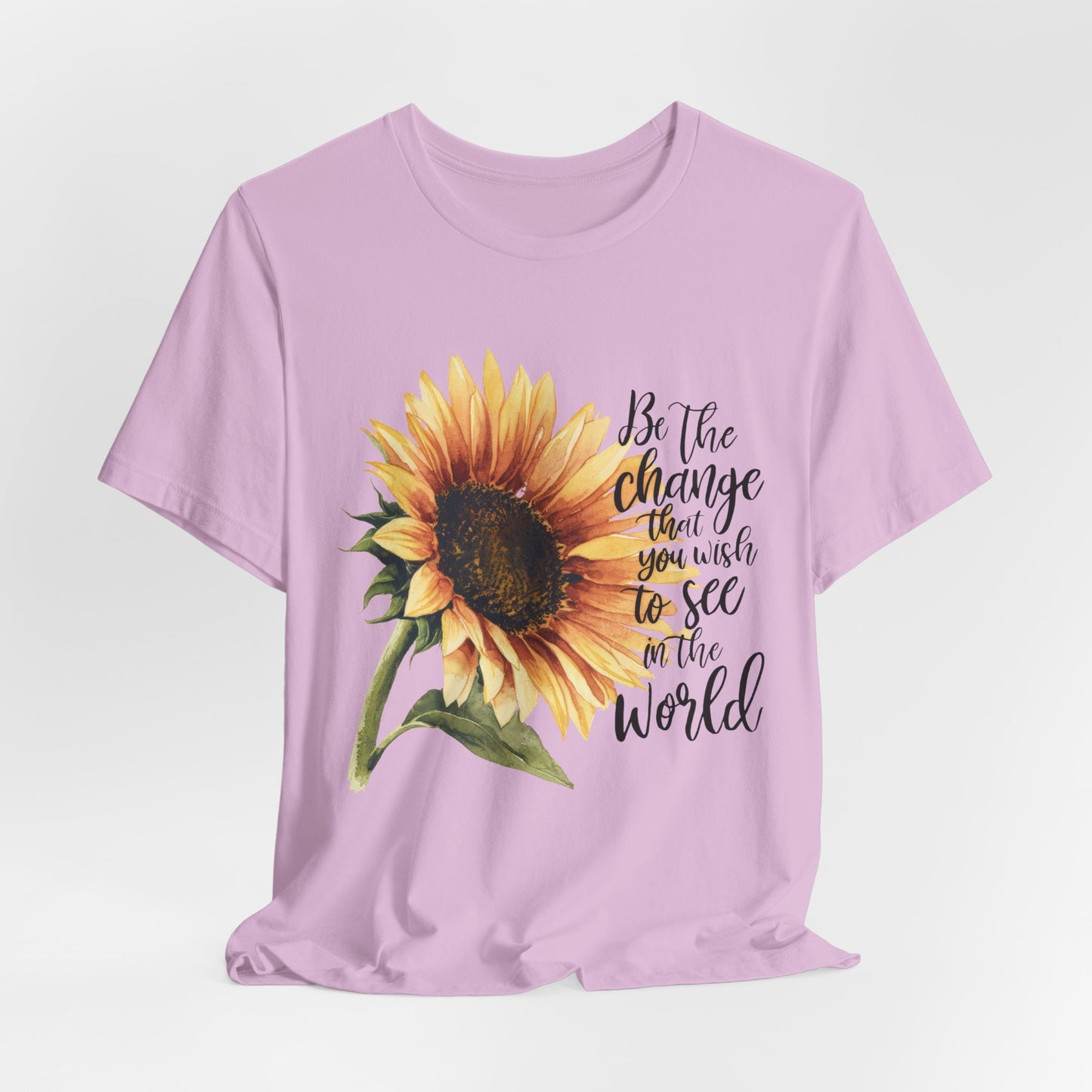 Sunflower "Be the Change" T‑Shirt