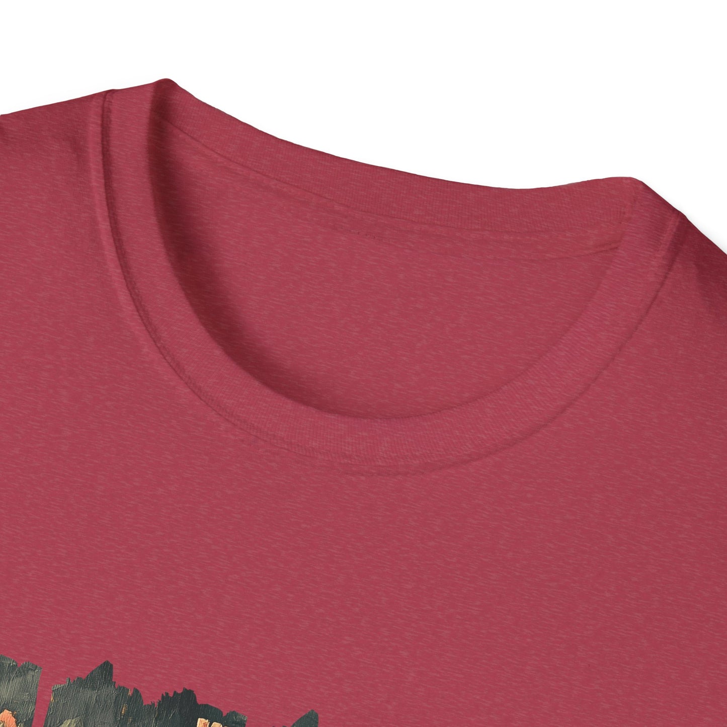 Floral Wooden Cross T-Shirt — Roses & Faith Christian Graphic Tee