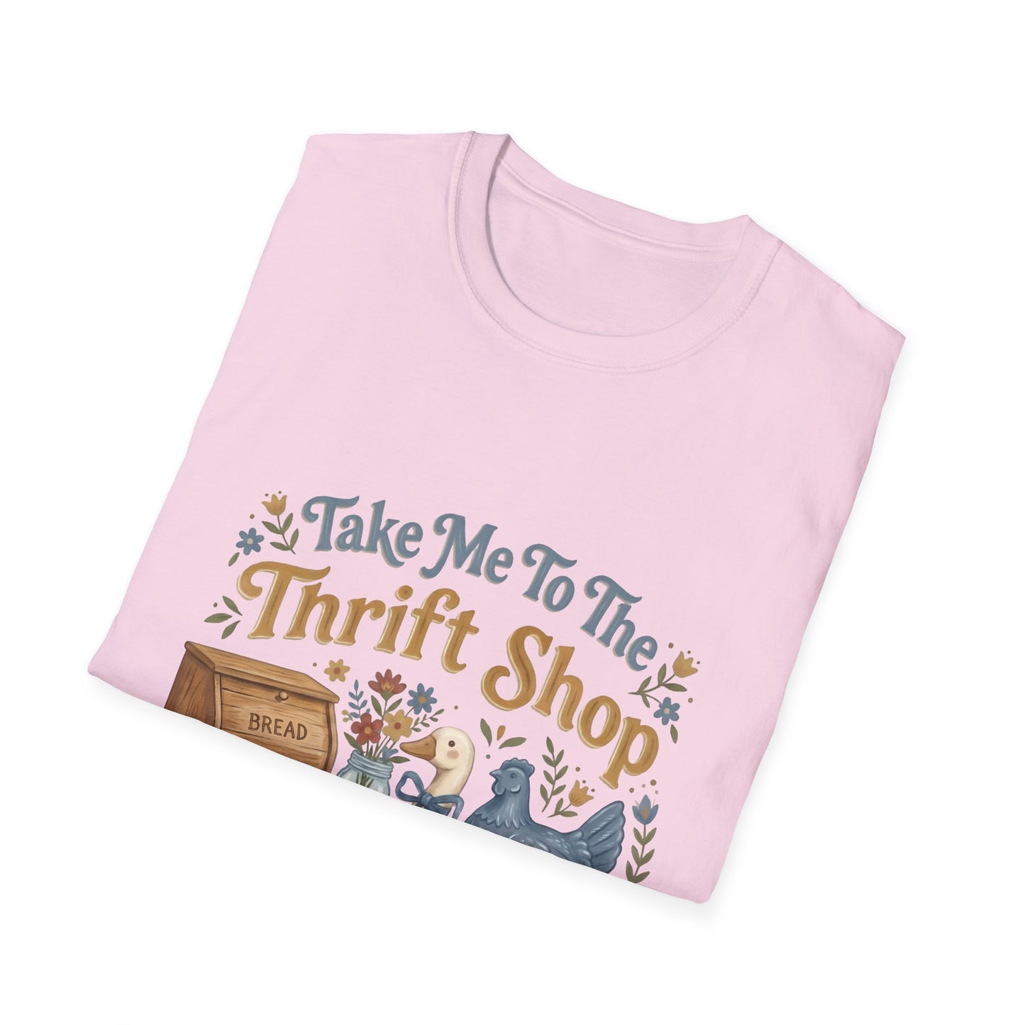 Take Me To The Thrift Shop T-Shirt – Vintage Thrifting Graphic Tee