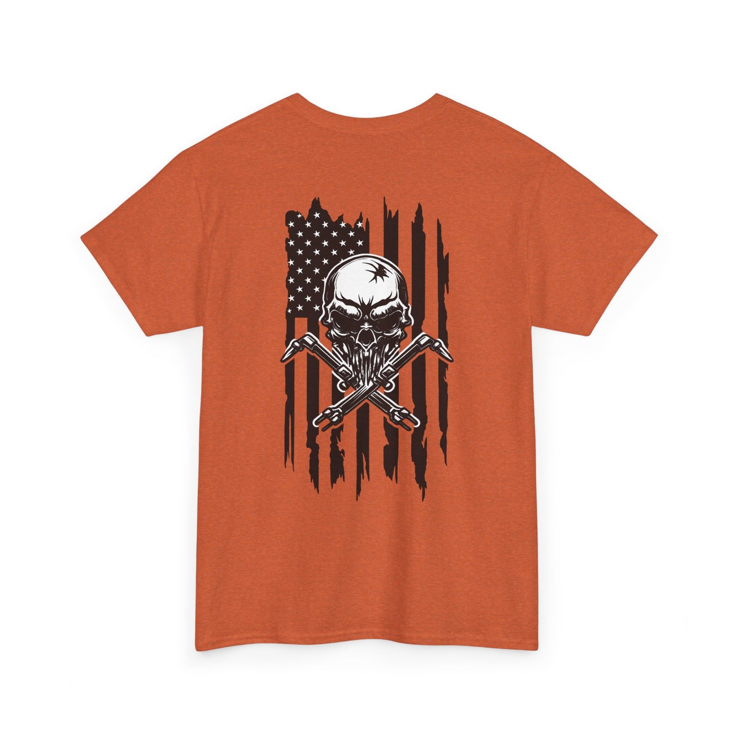 Welding “Hood Life” American Flag Tee