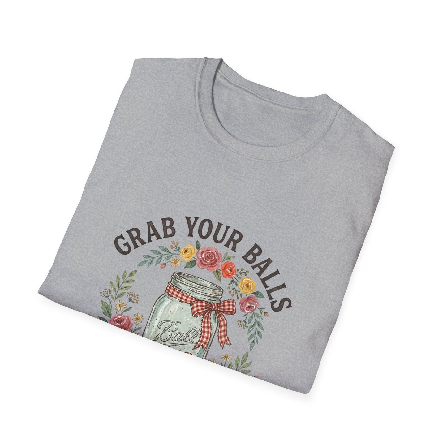 Grab Your Balls Mason Jar Canning T-Shirt — It's Canning Season Vintage Kitchen Tee