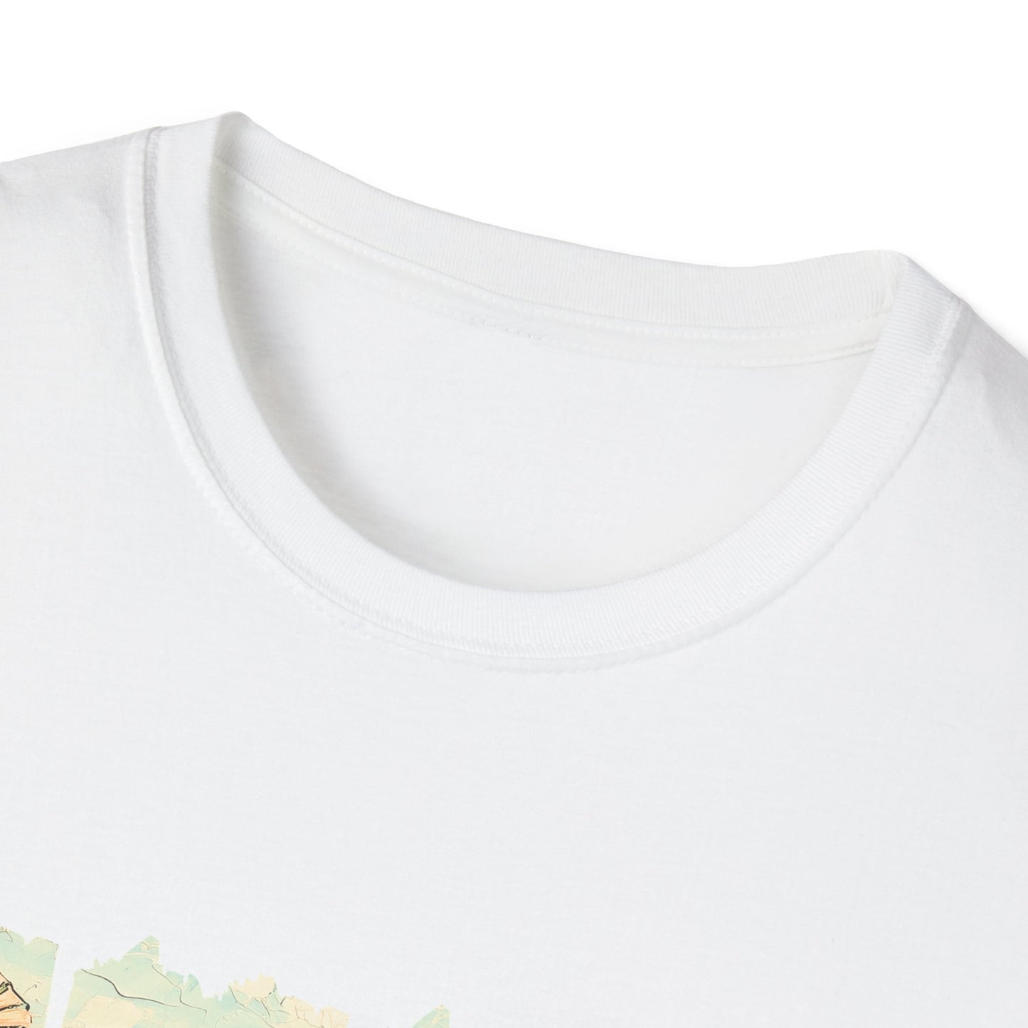 Scenic Windowpane Cabin T-Shirt — 'I Am But A Child Made of Stars' Nature Graphic Tee