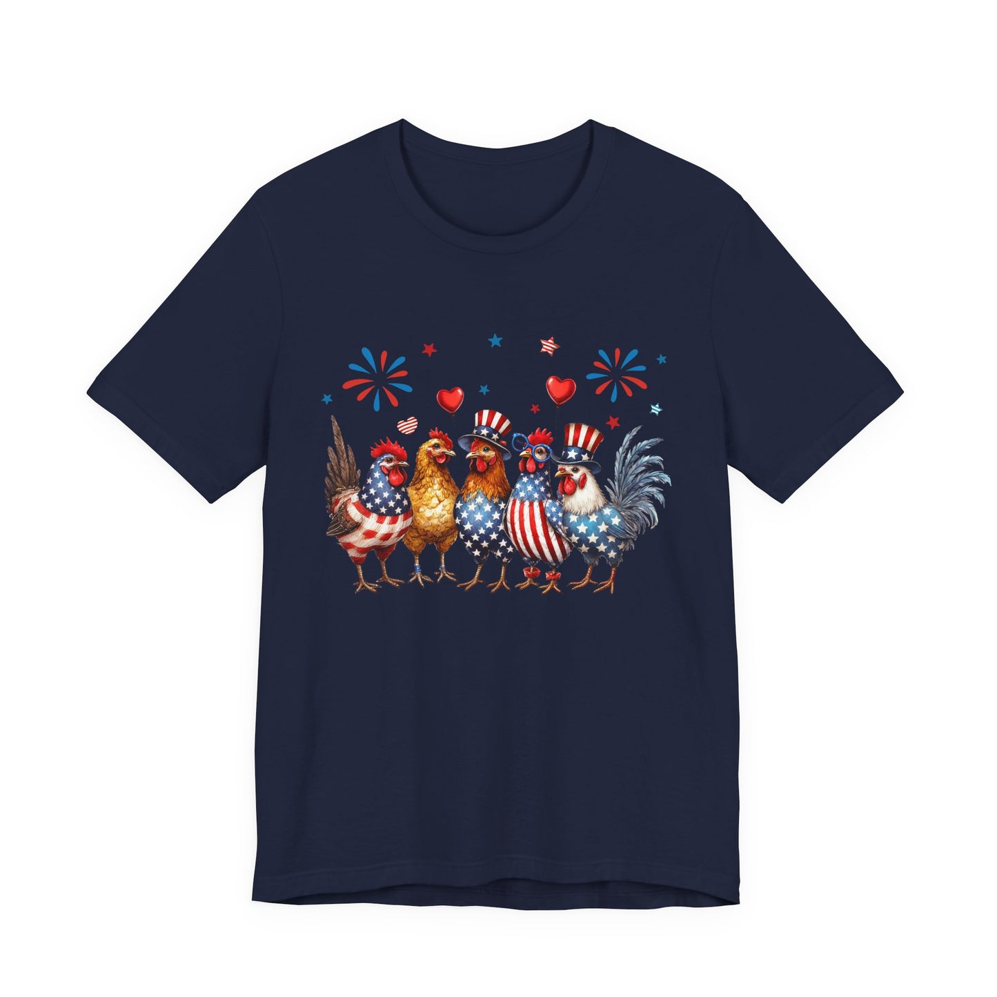 Chicken Patriotic Tee