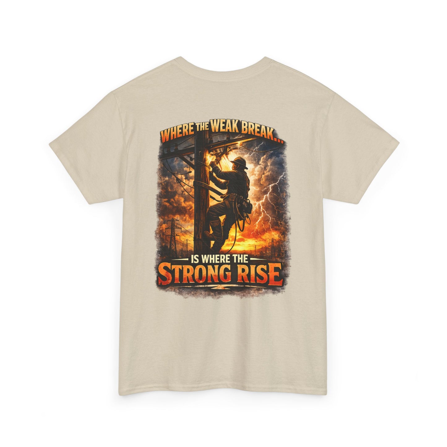 LINEMAN- Unisex Heavy Cotton Tee