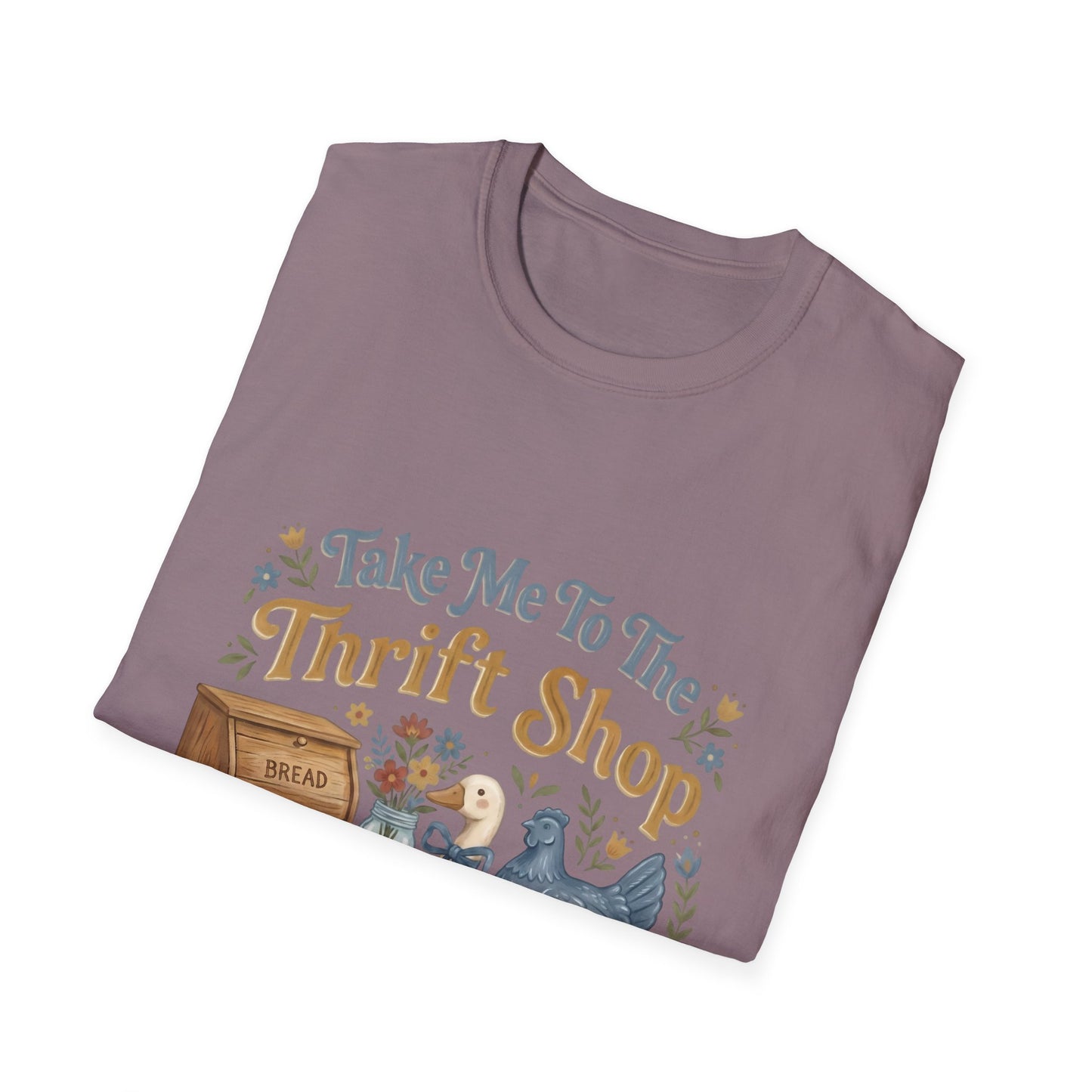 Take Me To The Thrift Shop T-Shirt – Vintage Thrifting Graphic Tee