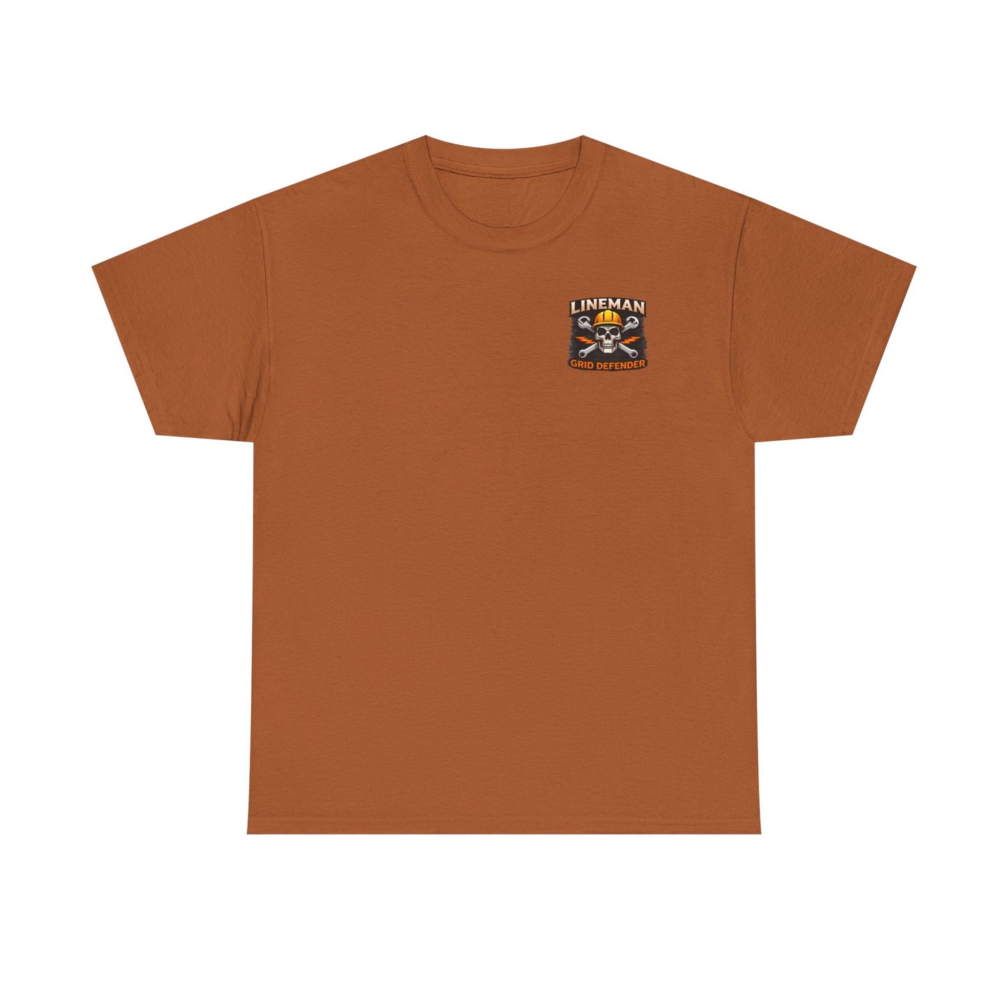 Lineman-Built to work-Born to climb Unisex Heavy Cotton Tee