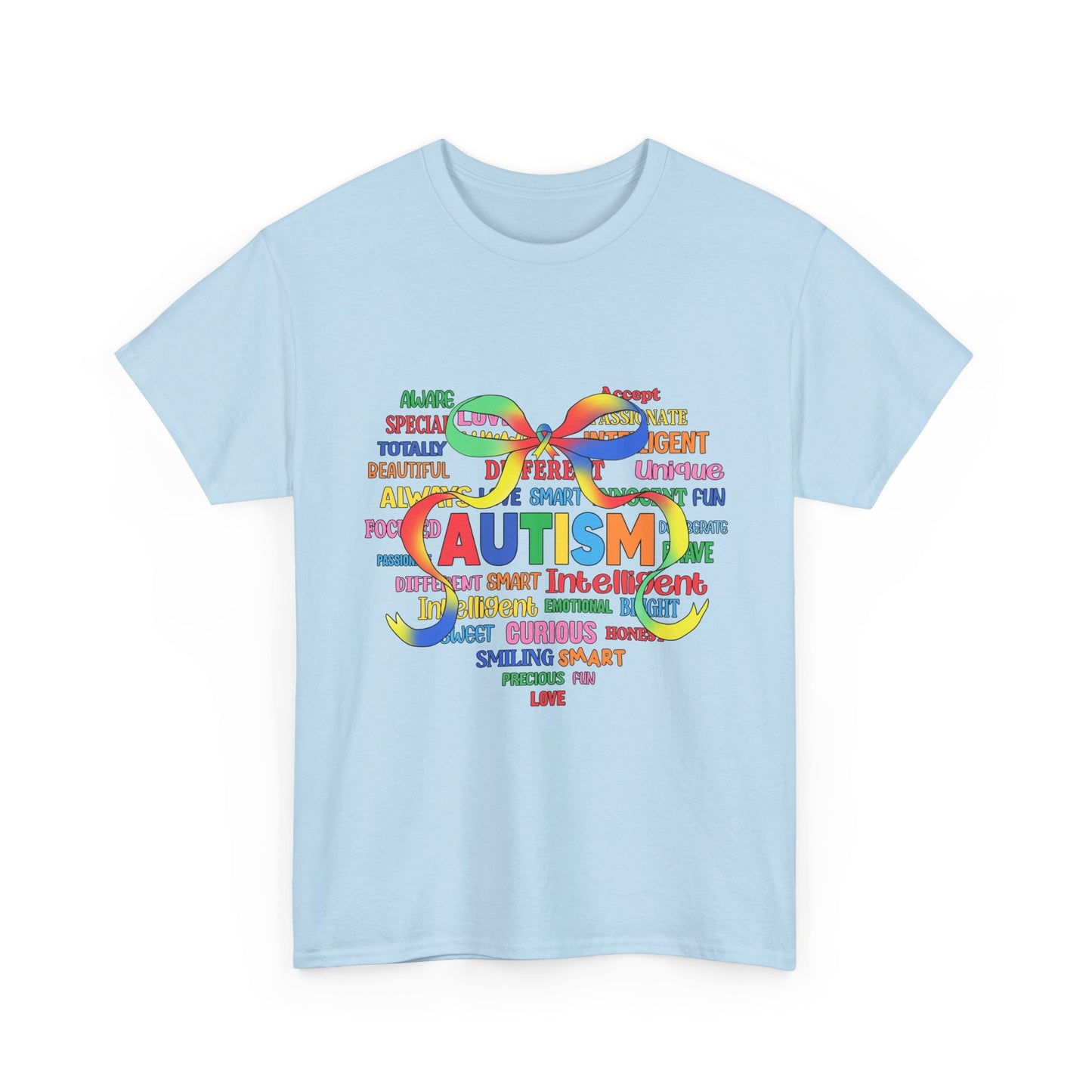 Autism Awareness Puzzle Heart T-Shirt – Colorful Support & Acceptance Tee