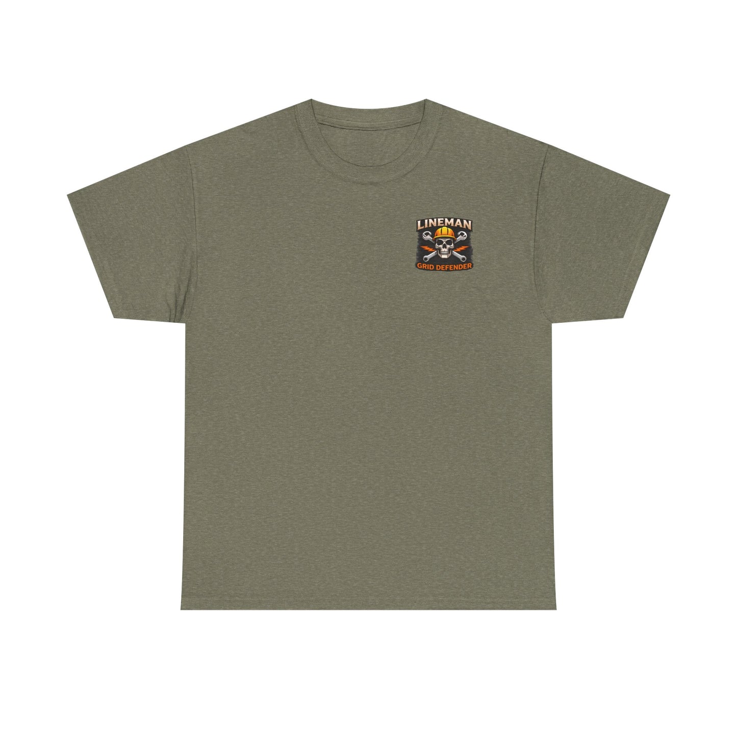 Lineman-Built to work-Born to climb Unisex Heavy Cotton Tee