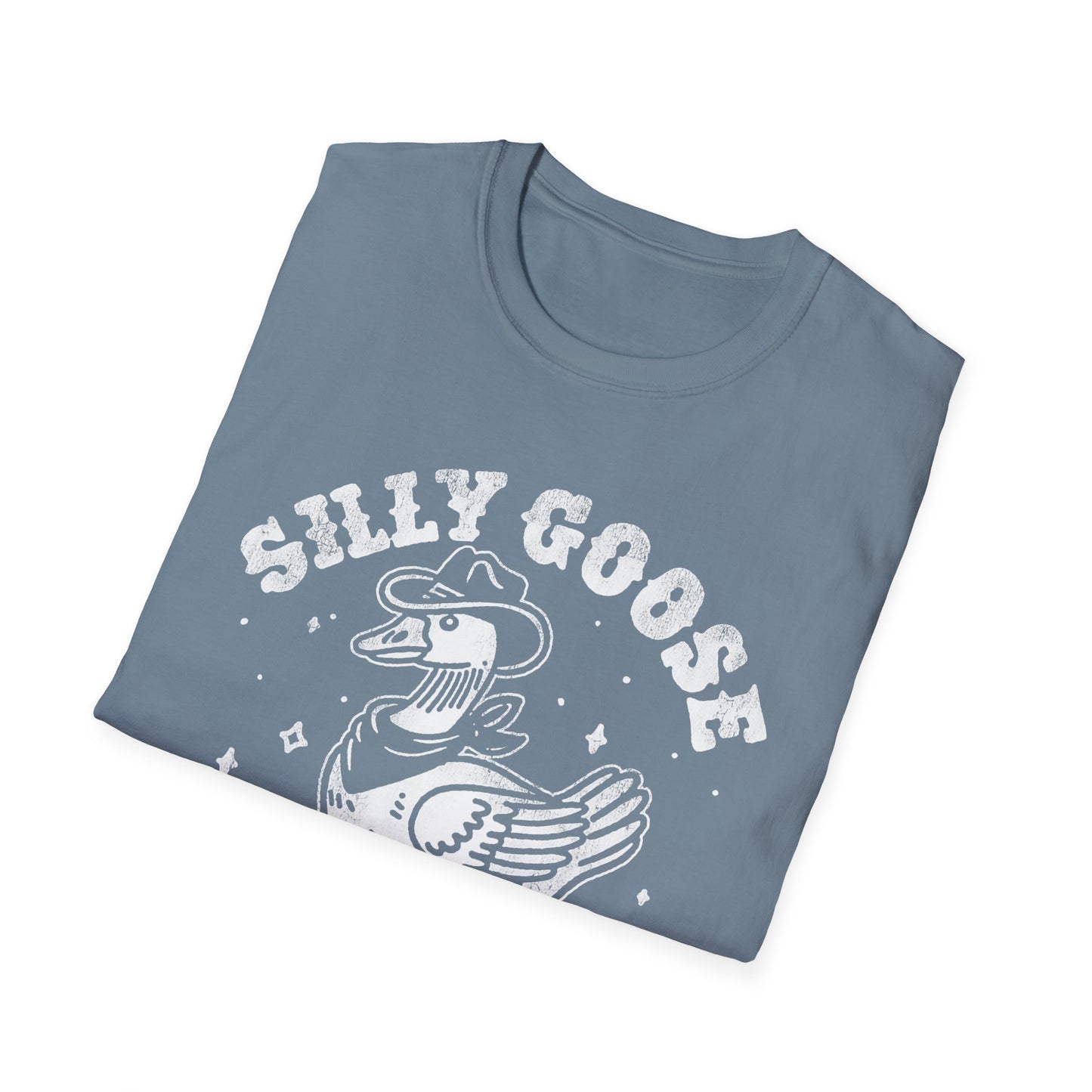 Silly Goose T-Shirt — Retro Cartoon Goose 'On the Loose' Graphic Tee