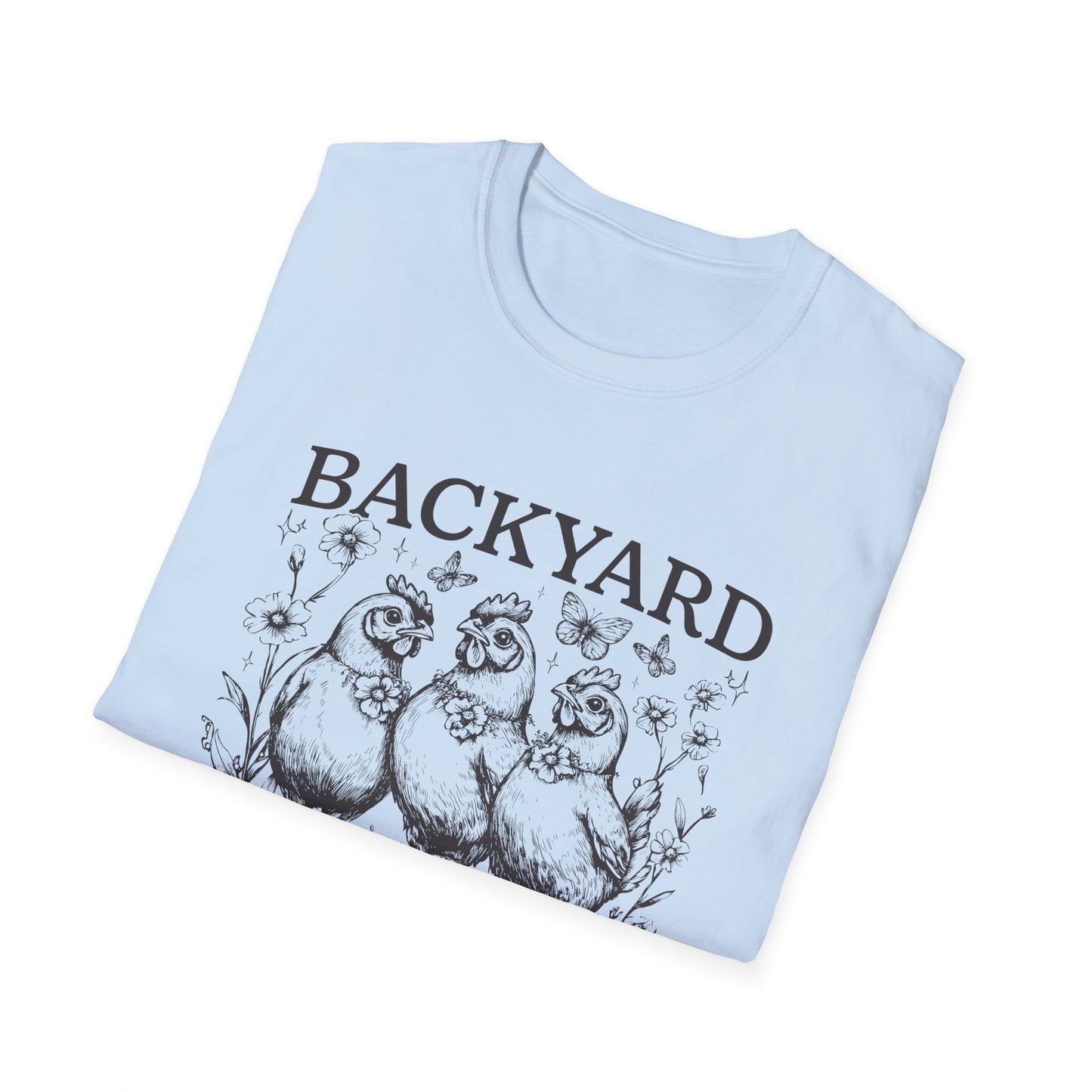 Backyard Coop Club T-Shirt — 'Ladies Only' Vintage Chicken Farm Tee