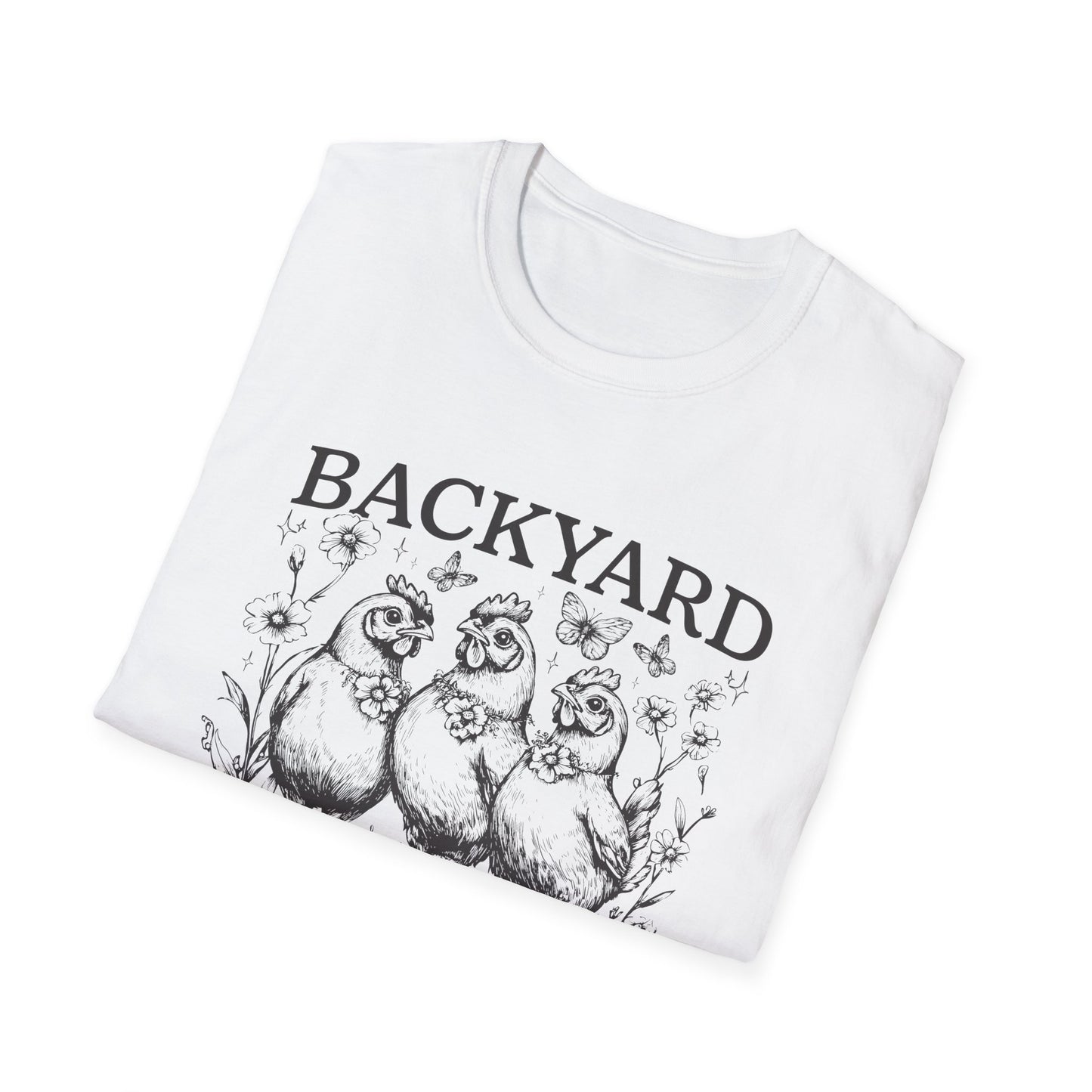 Backyard Coop Club T-Shirt — 'Ladies Only' Vintage Chicken Farm Tee