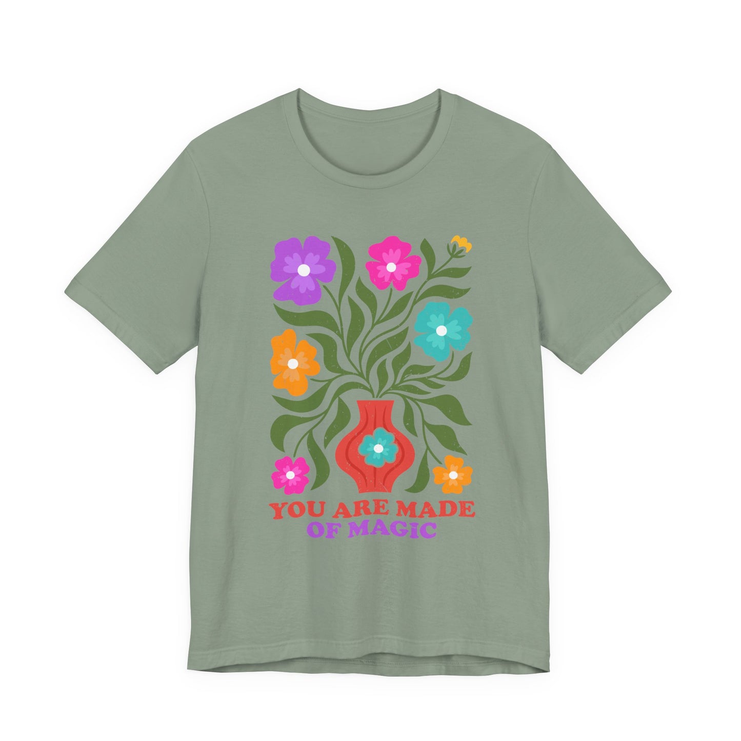 Floral 'You Are Made of Magic' Tee