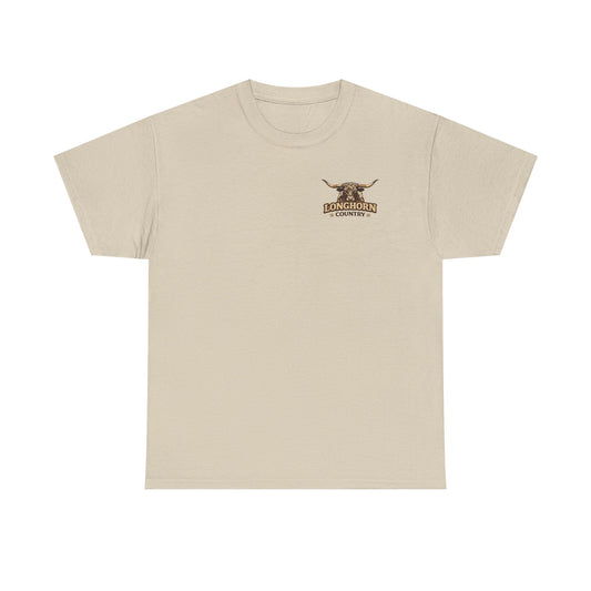 Longhorn Country Tee — Western Bull Graphic T-Shirt