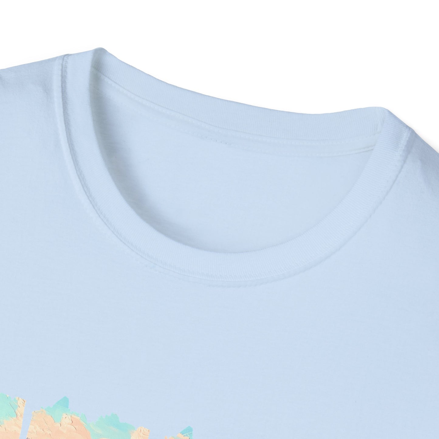 Mountain Wildflower Panel T-Shirt — Colorado 2024 Scenic Nature Tee