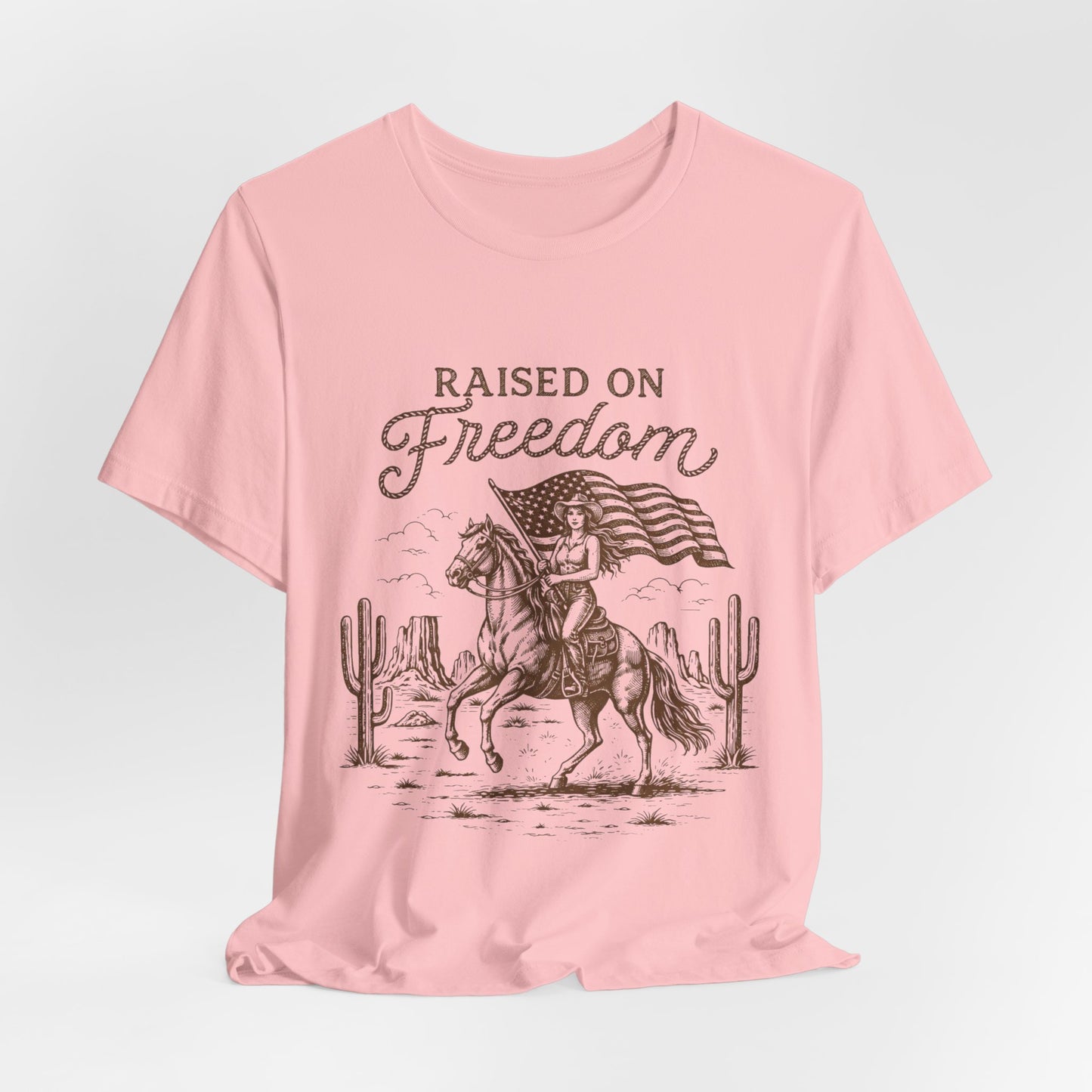 Raised on Freedom Western Tee